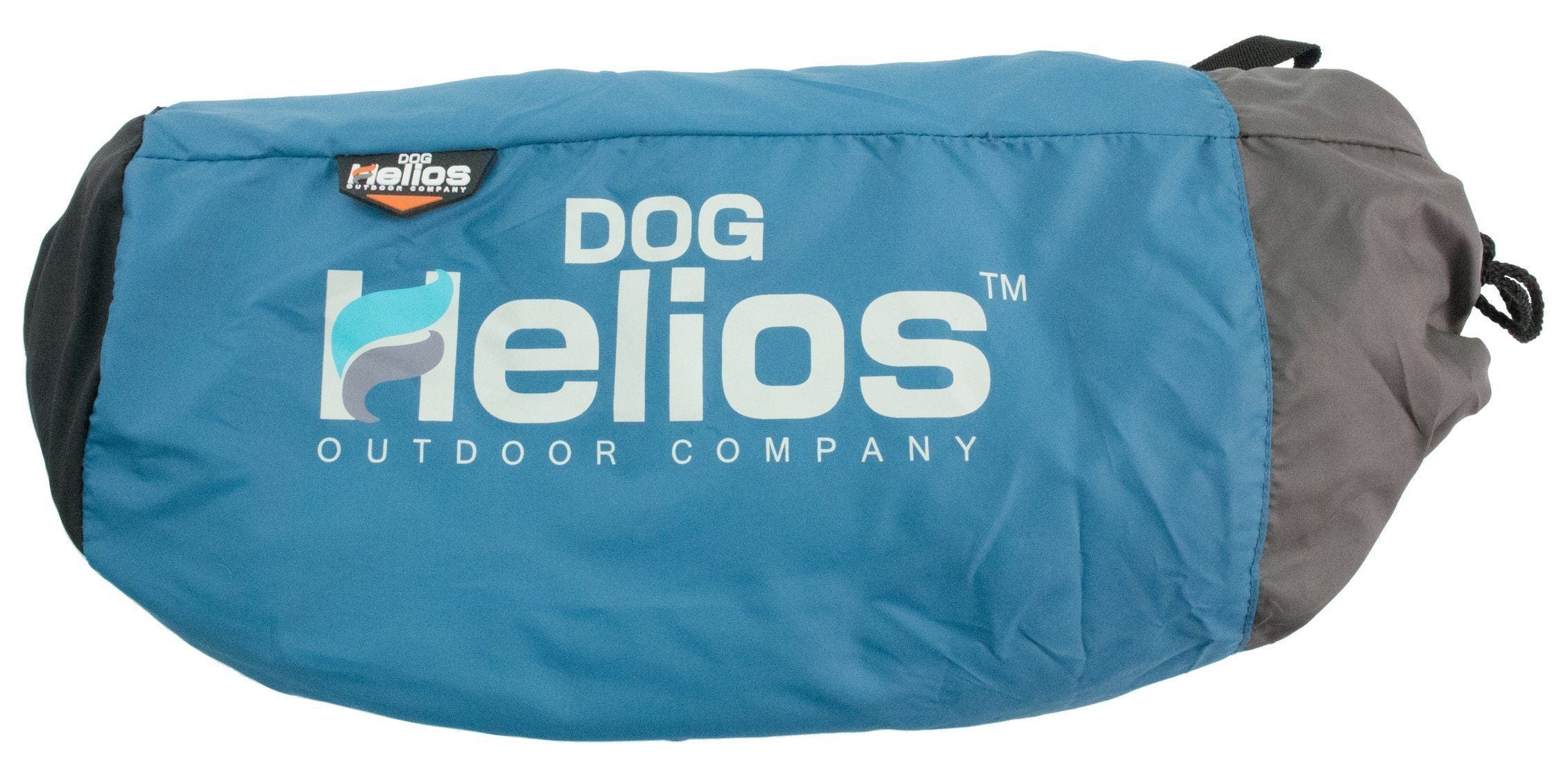 Reversible nylon and fleece Pet Life Dog Helios Combat-Terrain camping dog bed, foldable travel pet bed with durable fabric.