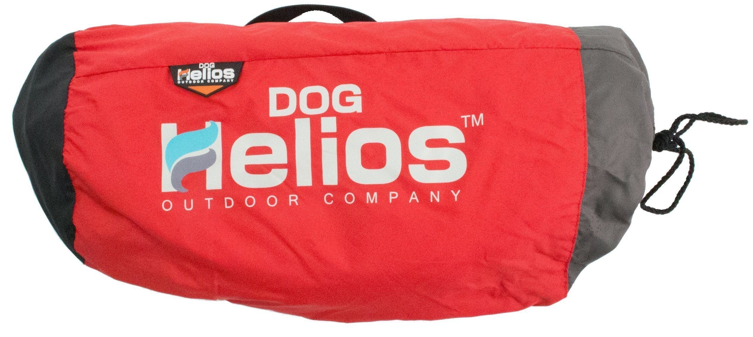 Pet Life Helios 'Combat-Terrain' reversible nylon and fleece dog bed, foldable travel camping pet bed with durable Cordura-Nyco fabric.