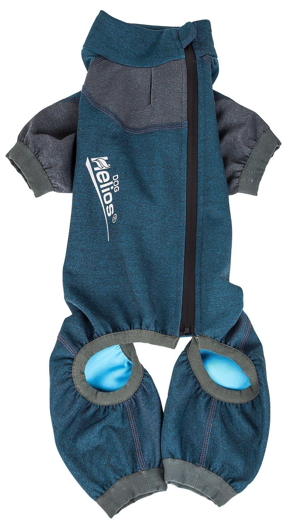 Dog Helios Rufflex mediumweight 4-way stretch performance yoga dog tracksuit jacket, breathable and full-bodied for warmup and activity.