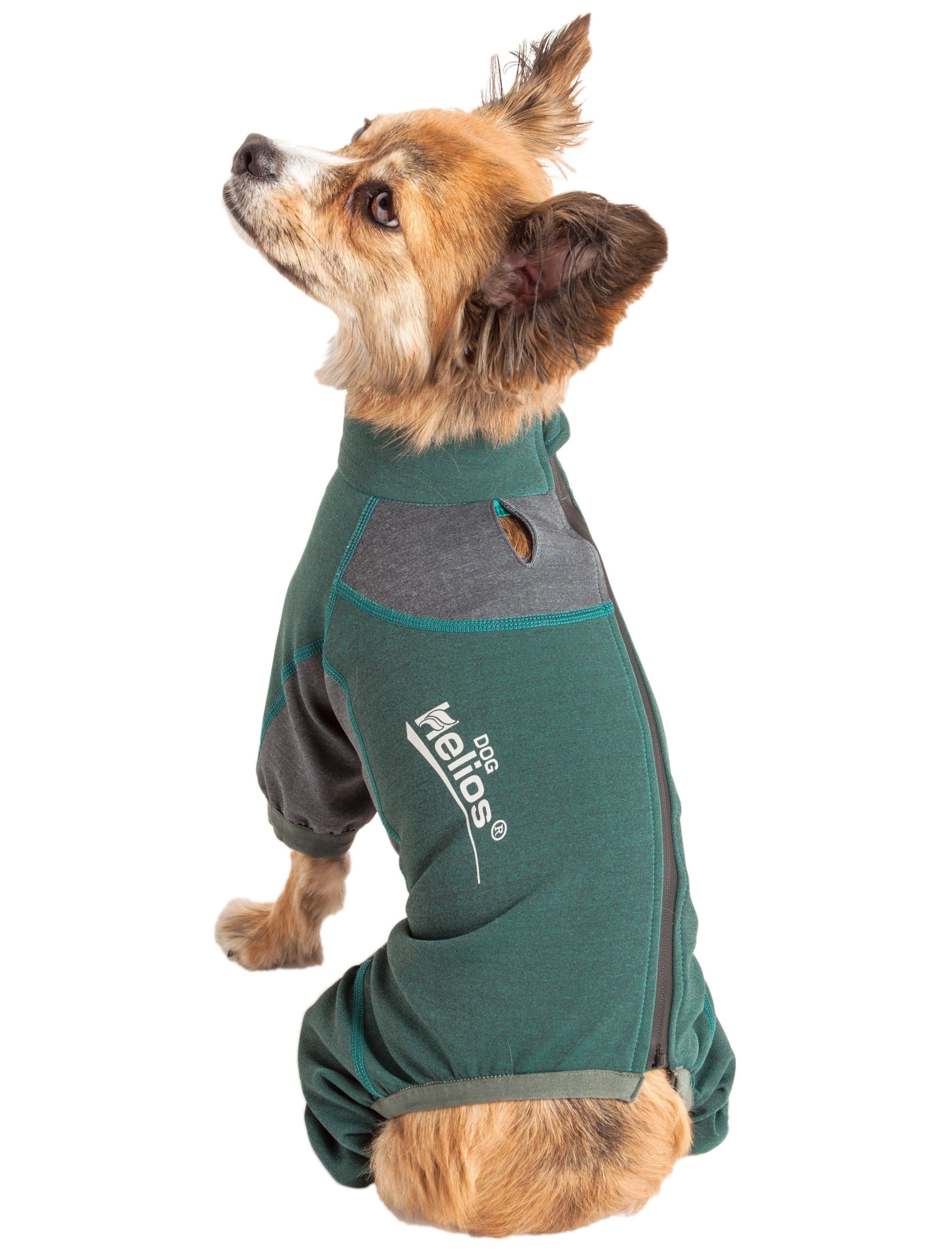 Dog Helios Rufflex mediumweight 4-way stretch breathable yoga dog tracksuit jacket, designed for comfort and performance.