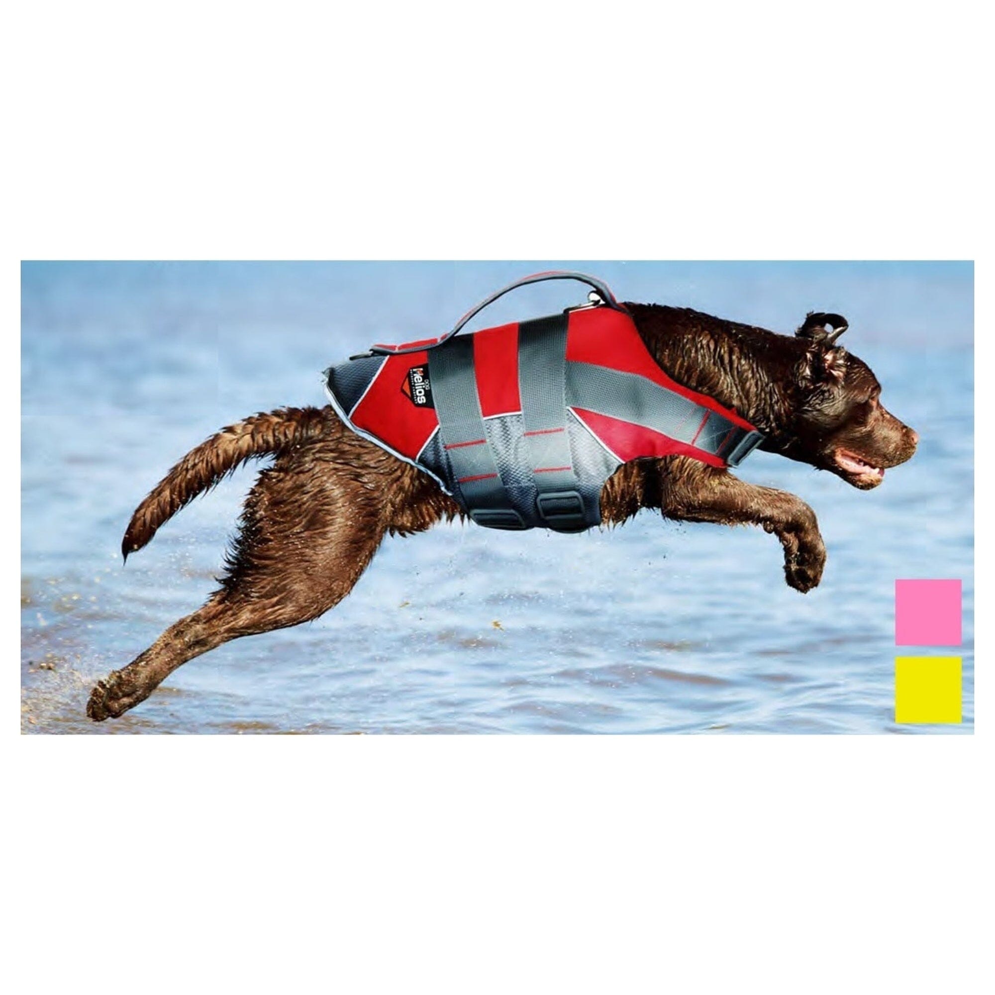 Dog Helios ® 'Splash-Explore' Reflective and Adjustable Floating Safety Dog Life Jacket - OVERLANDERS Outfitter