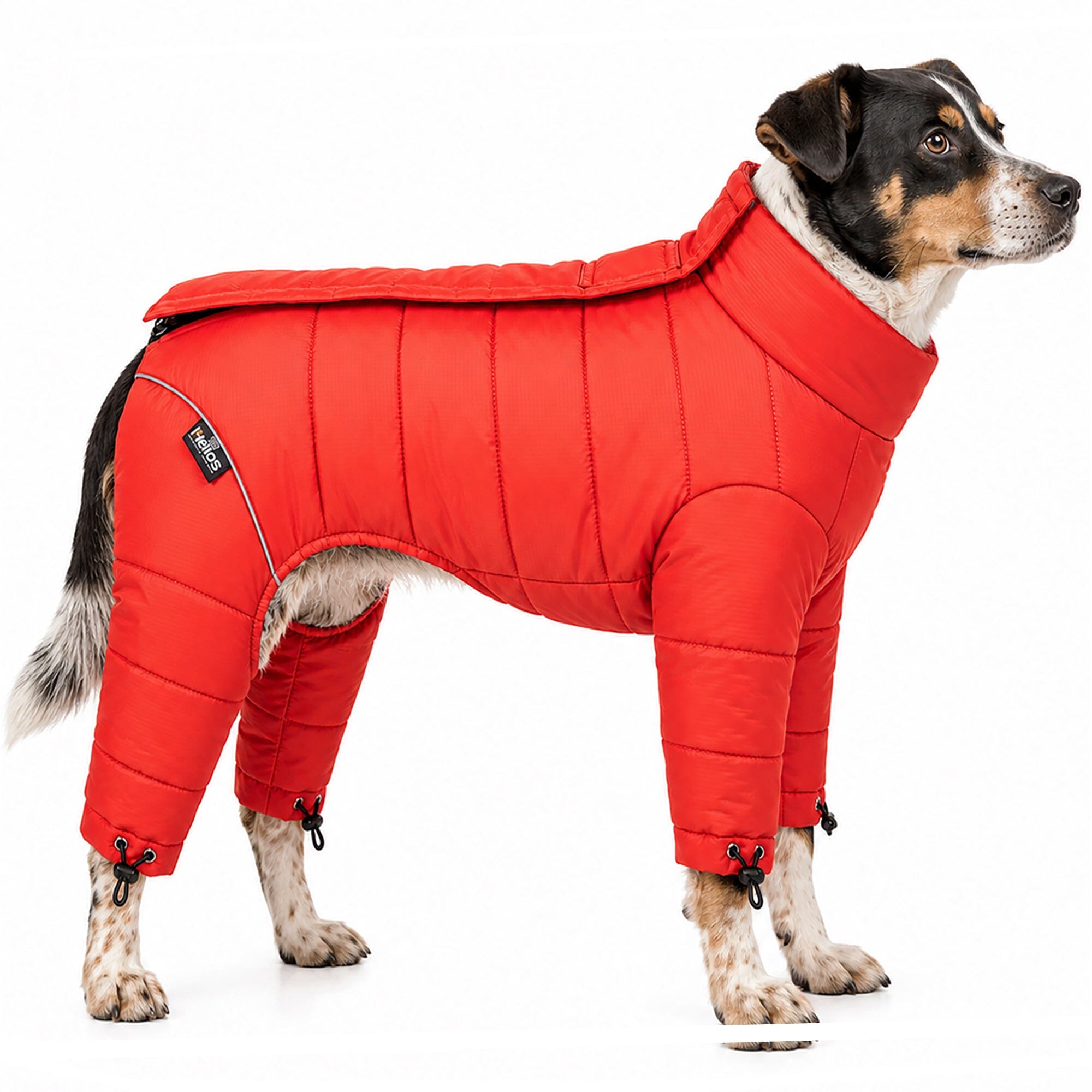 Dog Helios ® Thunder-crackle Adjustable and Reflective Full-Body Waded Winter Dog Jacket - OVERLANDERS Outfitter