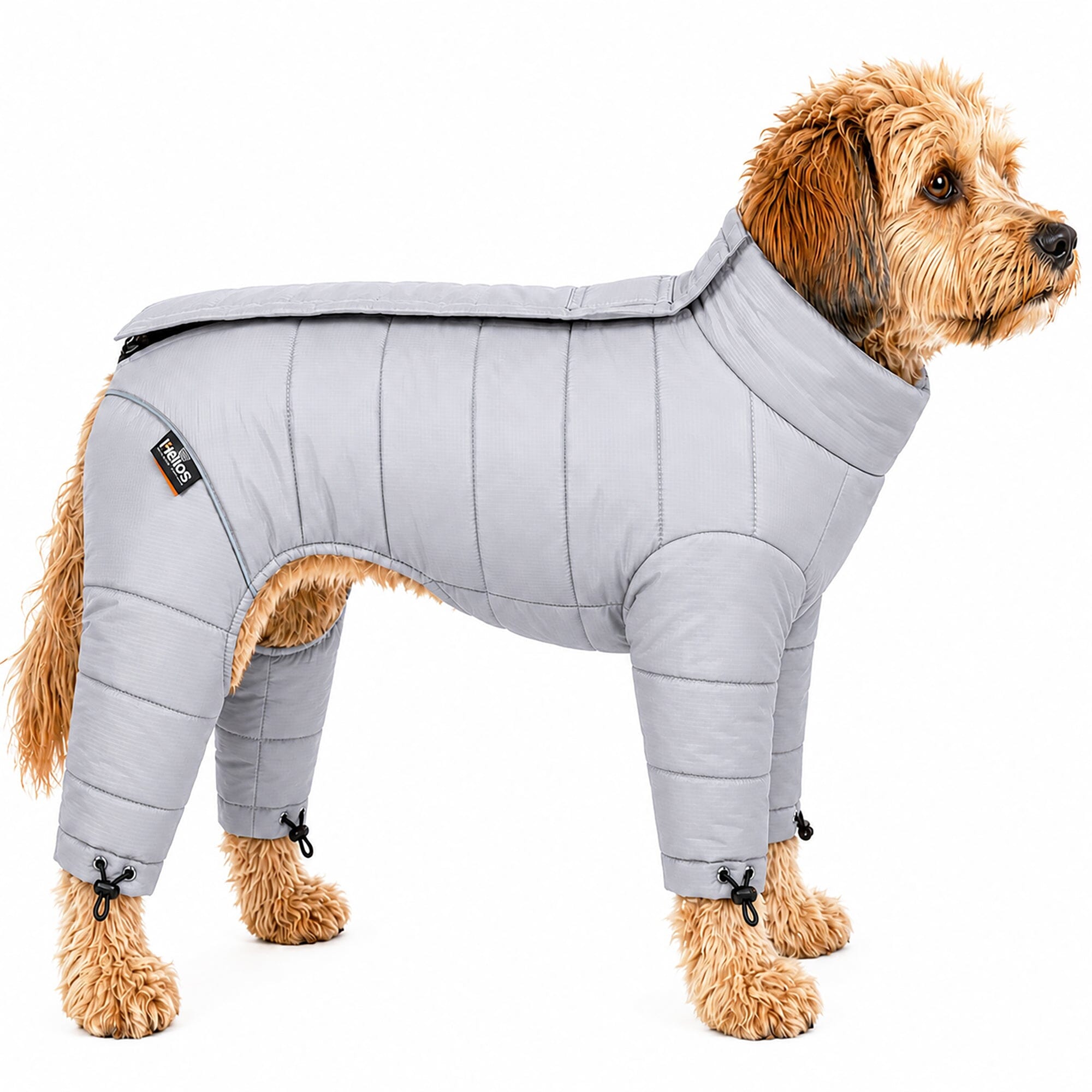 Dog Helios ® Thunder-crackle Adjustable and Reflective Full-Body Waded Winter Dog Jacket - OVERLANDERS Outfitter