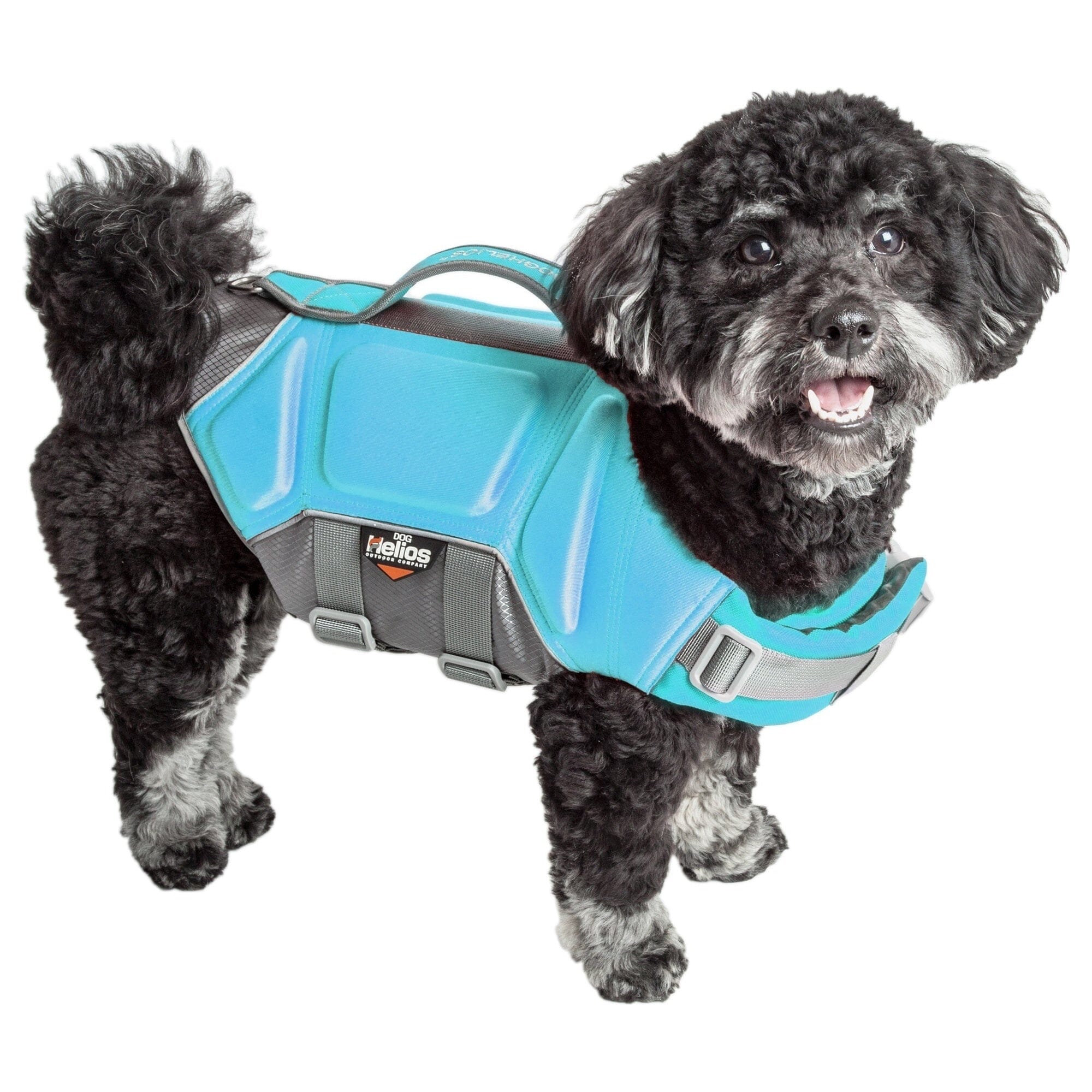 Dog Helios ® 'Tidal Guard' Multi-Point Strategically-Stitched Reflective Pet Dog Life Jacket Vest - OVERLANDERS Outfitter