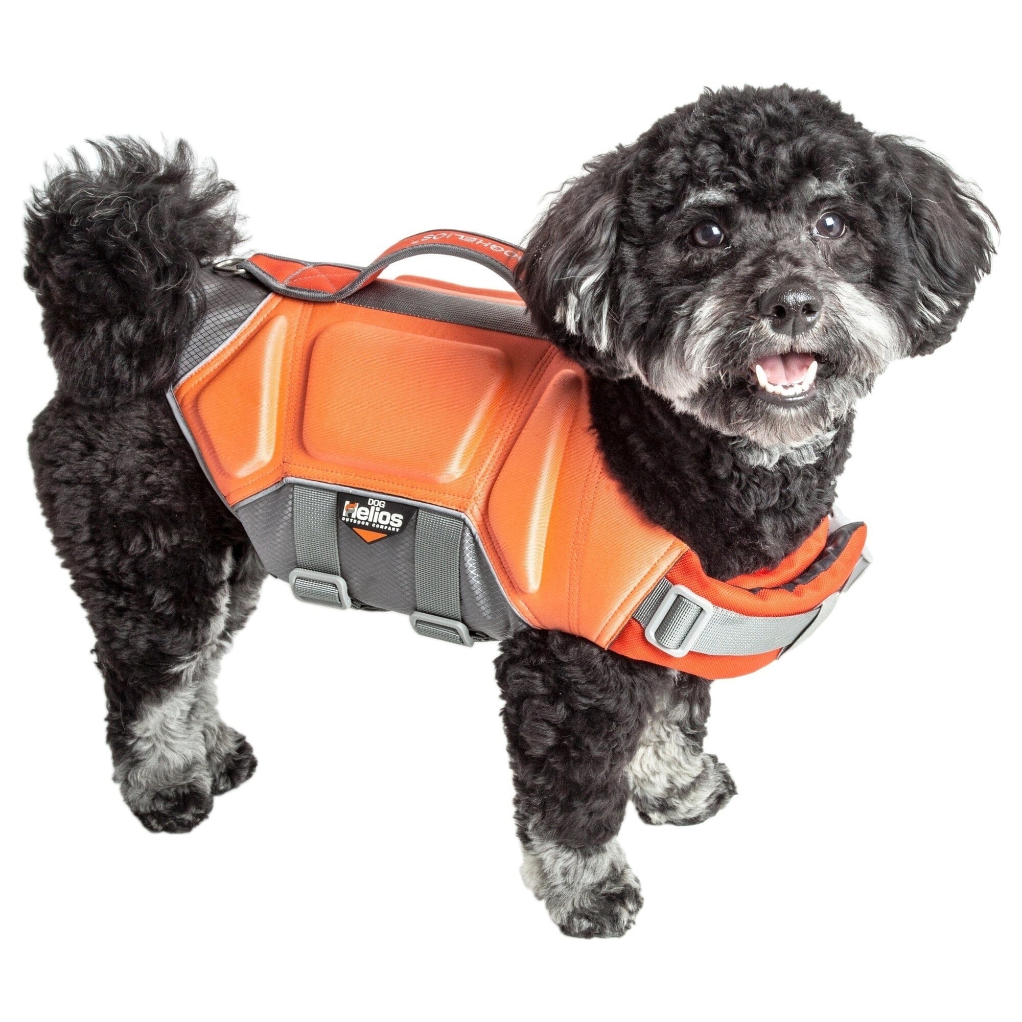 Dog Helios ® 'Tidal Guard' Multi-Point Strategically-Stitched Reflective Pet Dog Life Jacket Vest - OVERLANDERS Outfitter