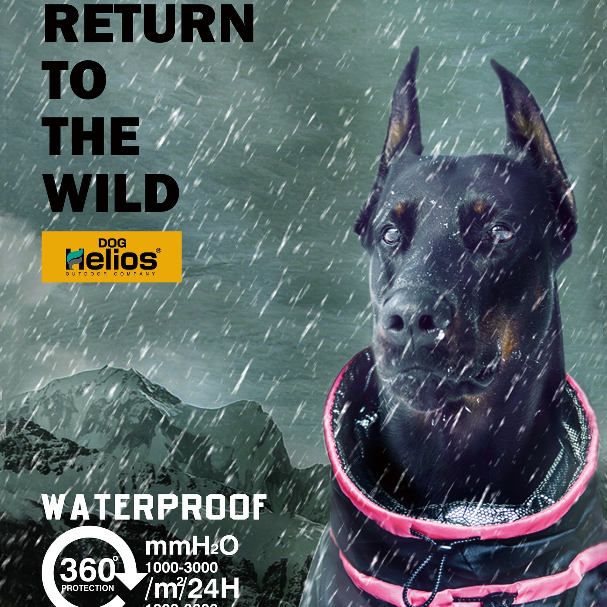 Dog Helios ® Weather-King Ultimate Windproof Full Body Winter Dog Jacket - OVERLANDERS Outfitter