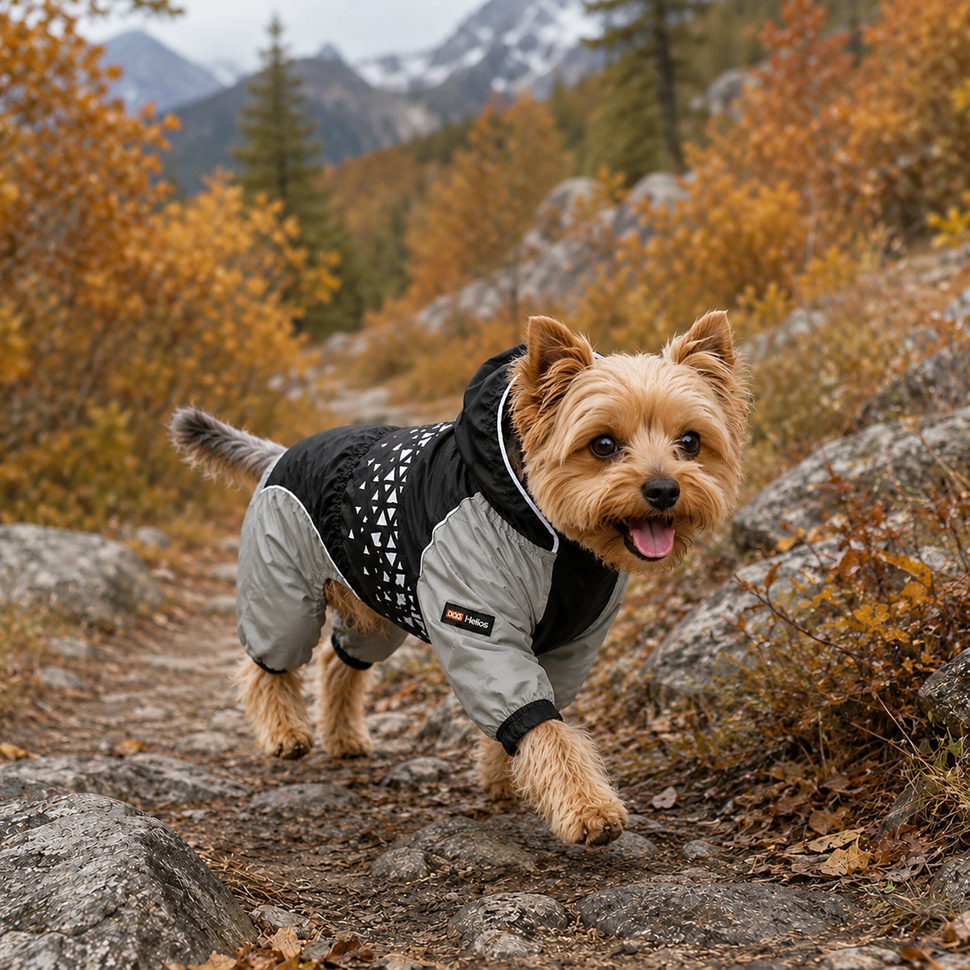 Dog Helios 'Vortex' Full Bodied Waterproof Windbreaker Dog Jacket - OVERLANDERS Outfitter