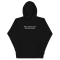 Don't Touch My Soul Embroidered Hoodie