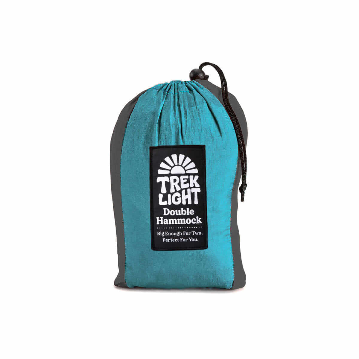 Double Hammock & Pro Hanging Straps (Aqua & Charcoal) - OVERLANDERS Outfitter