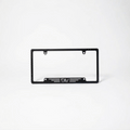 Canyon Adventure Vans CAV license plate holder made in Utah, durable metal mount for vehicle license plates.