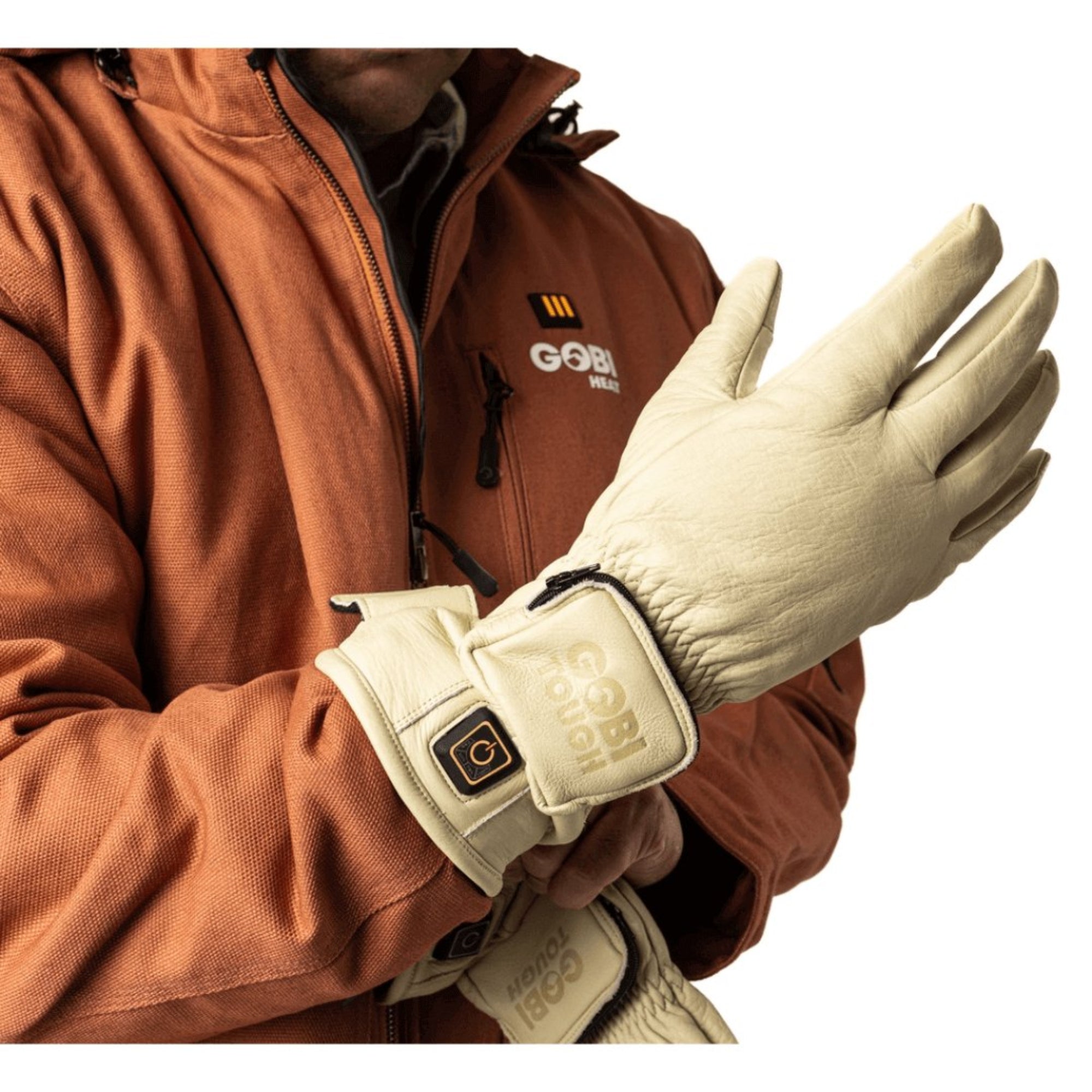 Drift II Heated Leather Gloves (3500mAh USB-C batt) - OVERLANDERS Outfitter