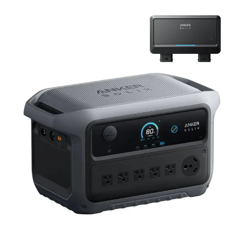 Anker SOLIX C2000 Gen2 Portable Power Station + Car Alternator Charger - OVERLANDERS Outfitter