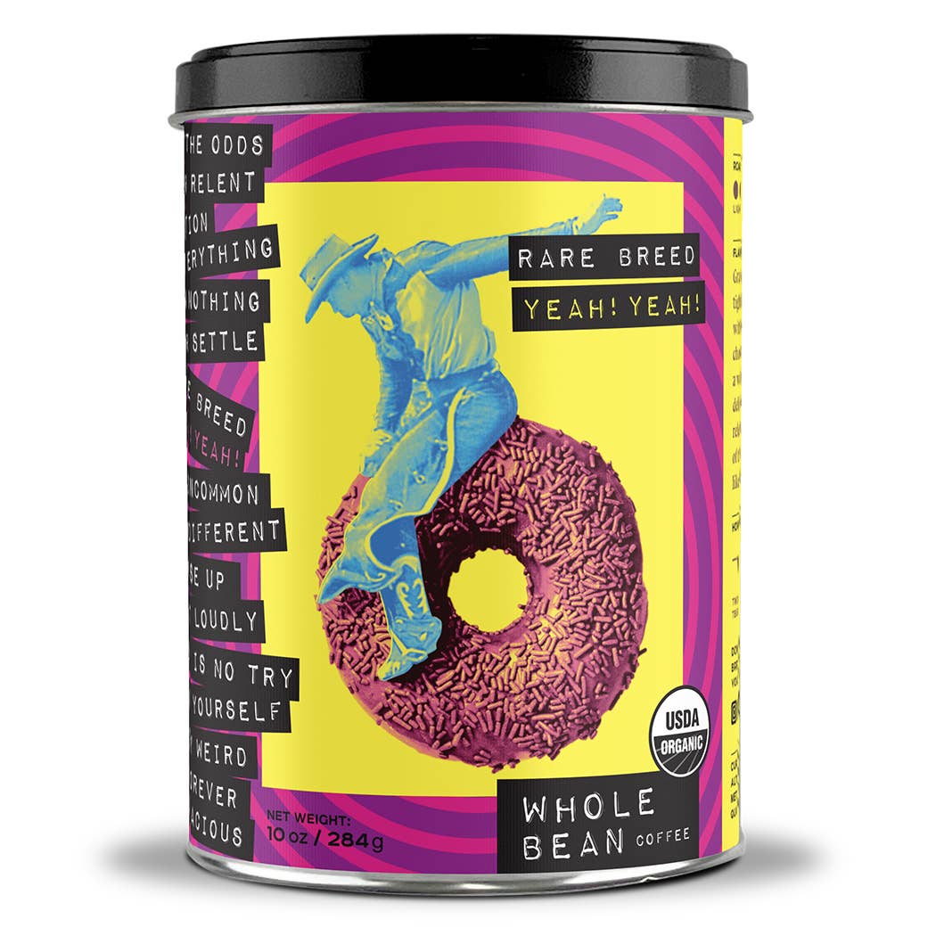 Medium, Dark Whole Bean Coffee, Yeah, Yeah, 10oz - OVERLANDERS Outfitter
