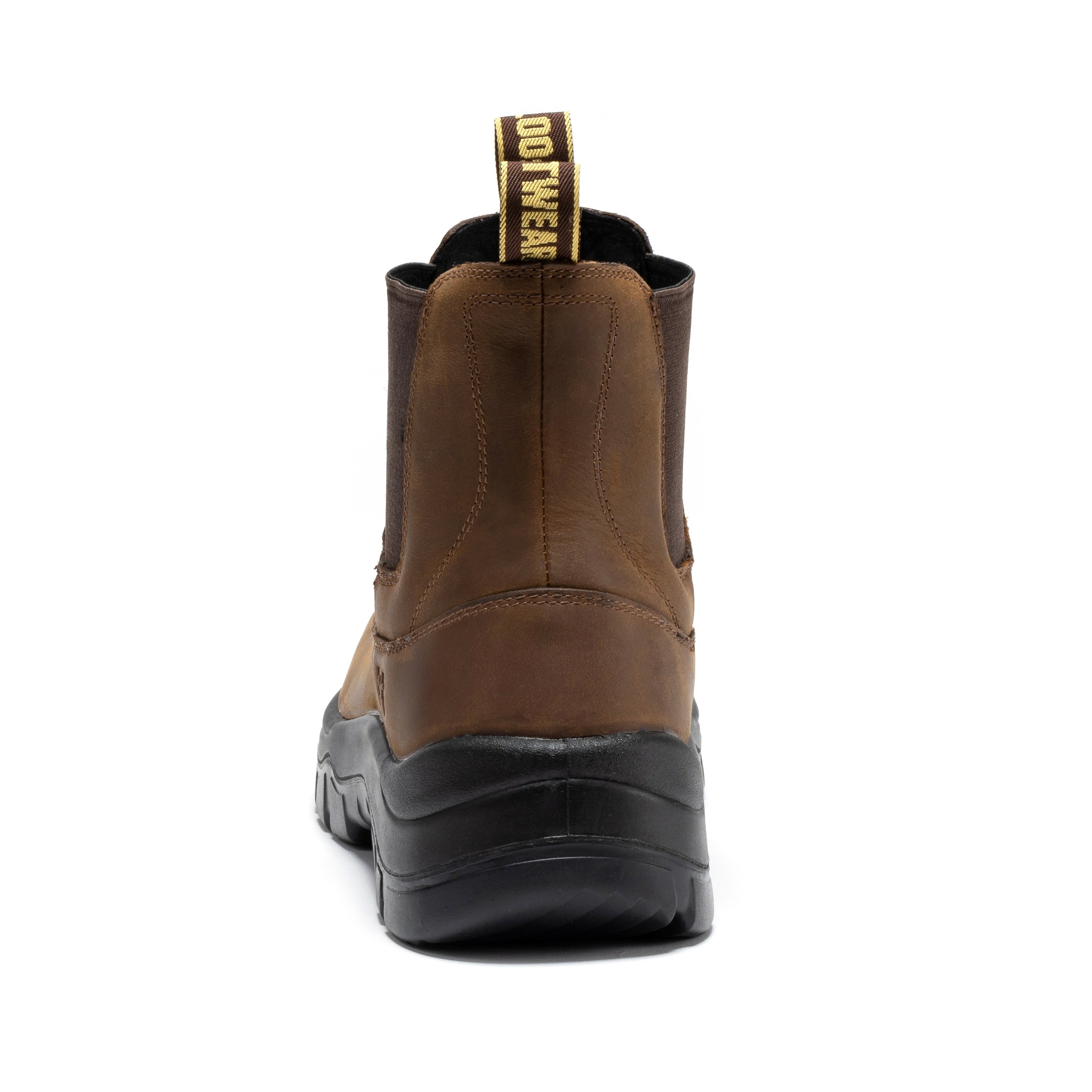 ROCKROOSTER Woodland Brown 6 inch Composite Toe Pull-on Leather Work Boots AK664 - We The Collective