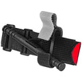Alpenglow Medique arterial tourniquet in first aid supplies, featuring adjustable straps and durable fabric for emergency use.