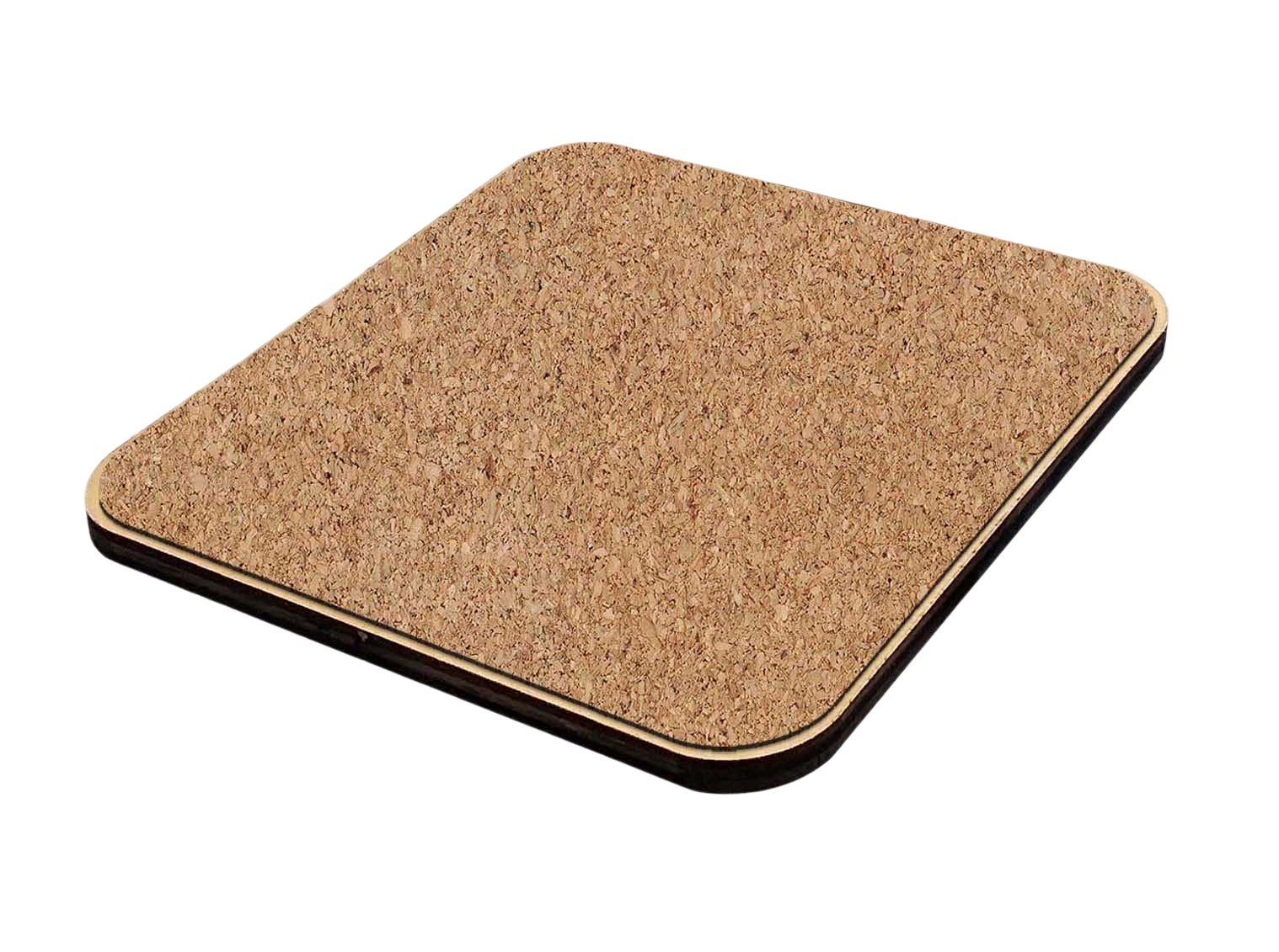Van Coastal Wooden Cork Coasters Gift Set of 4 by Nature Wonders - Coastal Sea-Life Decor - 95269C-S4