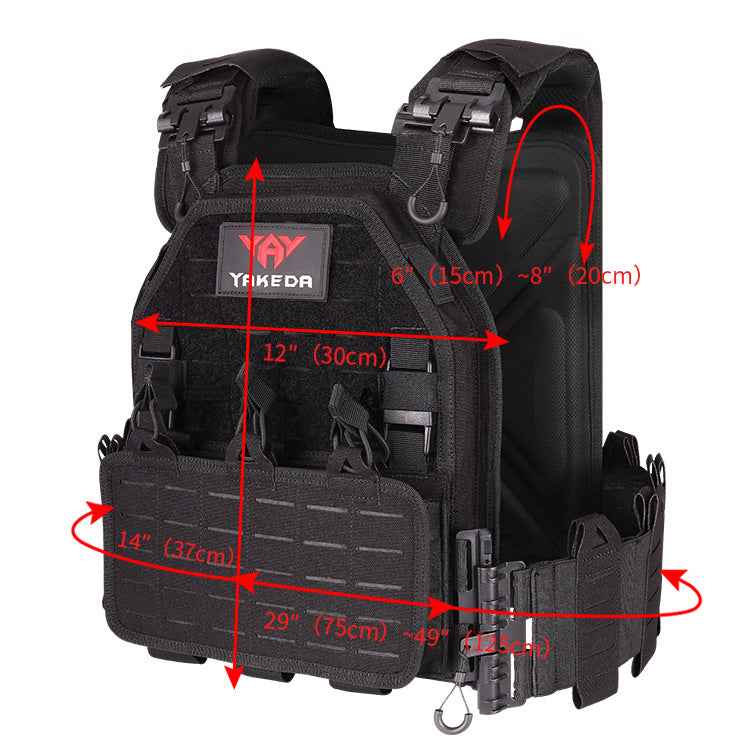 MOLLE Tactical Vest Outdoor Training Vest 1000D Waterproof And Wear-resistant - OVERLANDERS Outfitter
