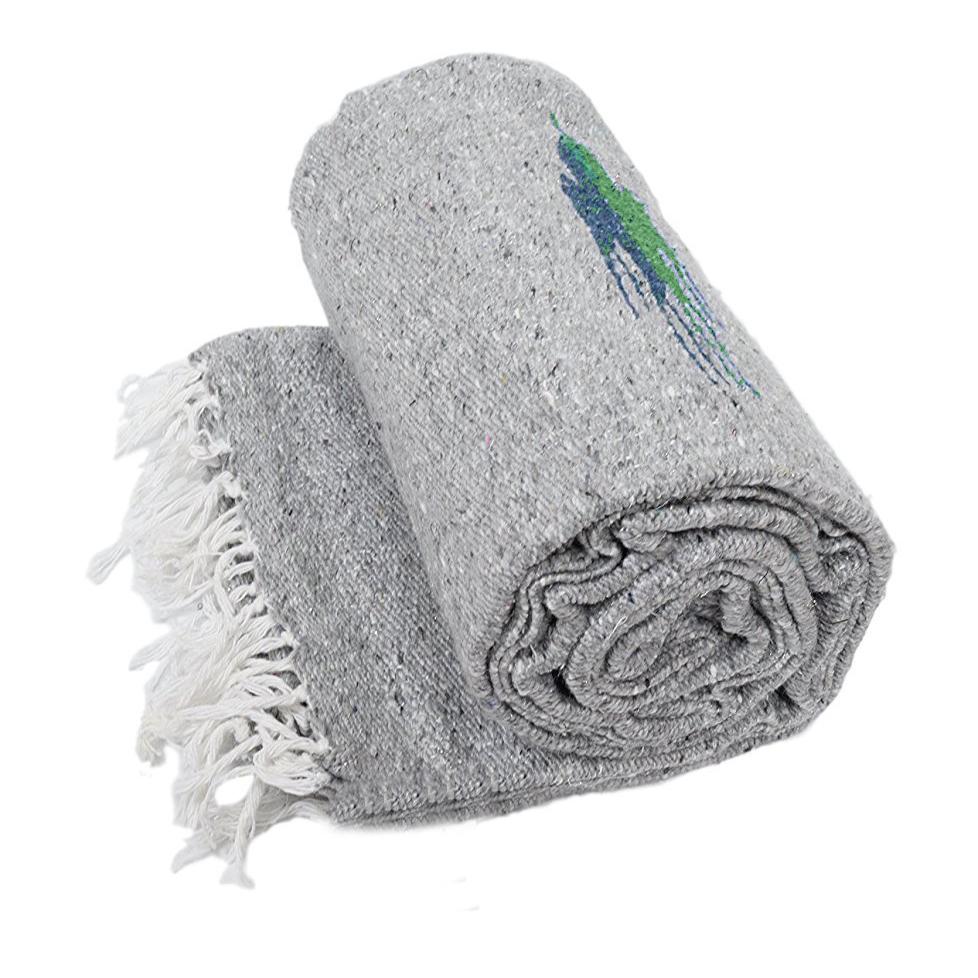 Heather Grey Baja Thunderbird Blanket - OVERLANDERS Outfitter