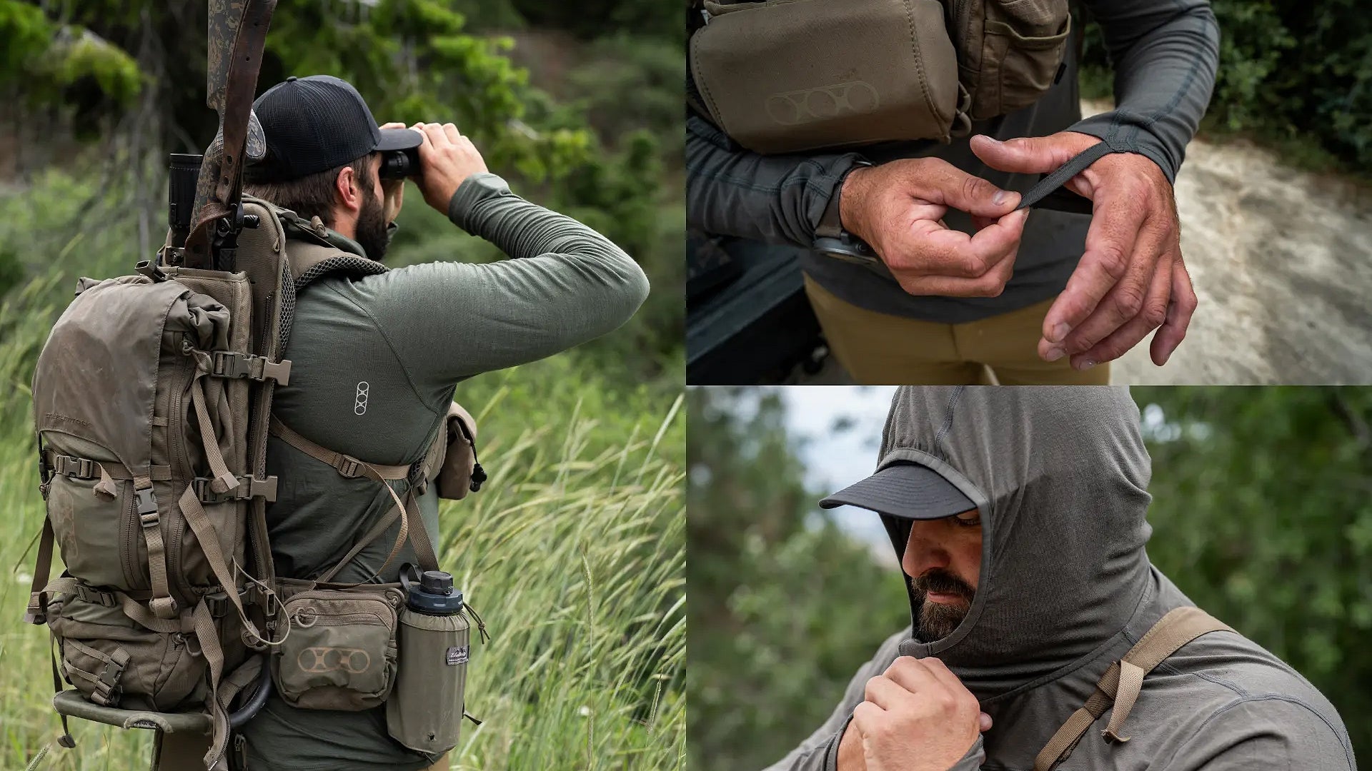 Eberlestock Lochsa Merino Zip Hoody - w/ Quick Dry & Moisture Wicking - OVERLANDERS Outfitter