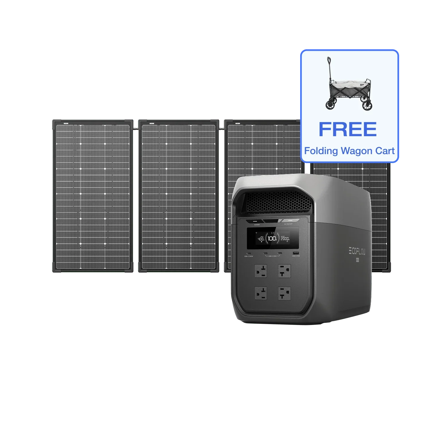 EcoFlow DELTA 3 Max Series Portable Power Station (2048Wh) - We The Collective