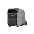 Green Vista Living EcoFlow DELTA Pro 3 portable power station with solar input and multiple outlets for versatile power backup.
