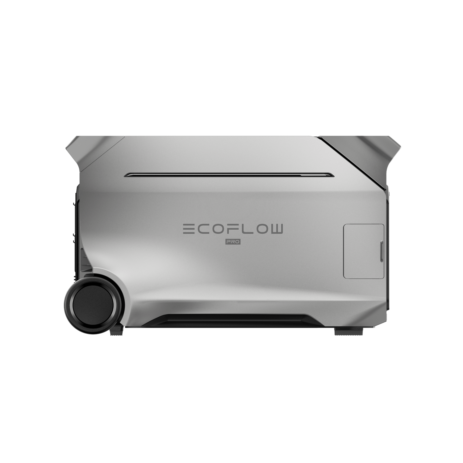 Green Vista Living EcoFlow DELTA Pro 3 portable power station with multiple outlets and a digital display for versatile energy storage.