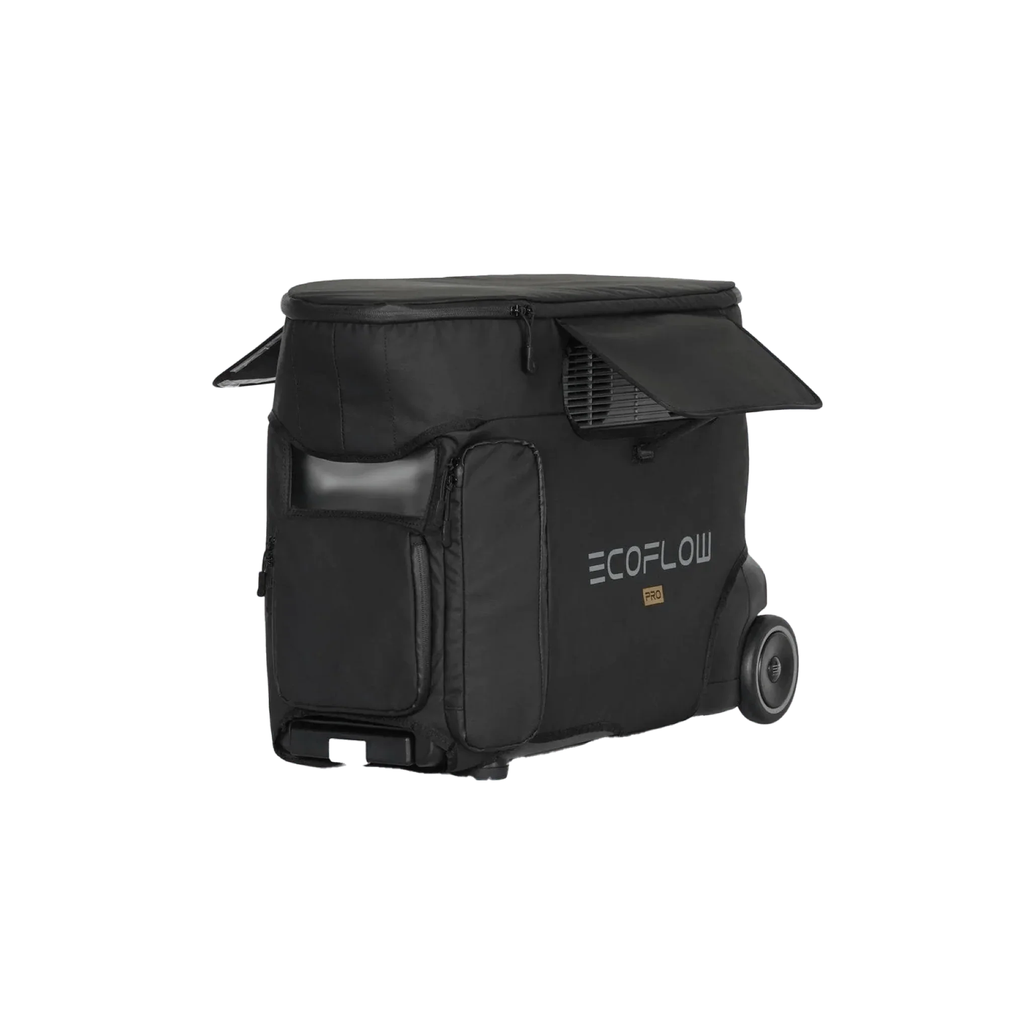 Green Vista Living EcoFlow DELTA Pro Bag, durable water-resistant accessory for power station storage, stylish and practical.