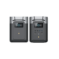 Green Vista Living EcoFlow DELTA 2 portable power station with smart extra battery, 2048Wh expandable backup power source.