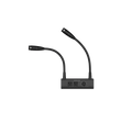 Green Vista Living EcoFlow Double Voltage Hub accessory showing compact, lightweight design with 7200W, 240V compatibility for DELTA Pro.