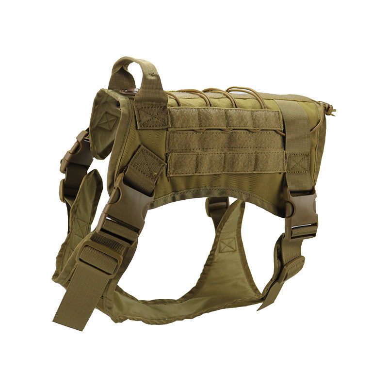 Tactical Dog Vest for Large Breeds - Adjustable and Durable Fur Missile Harness - OVERLANDERS Outfitter
