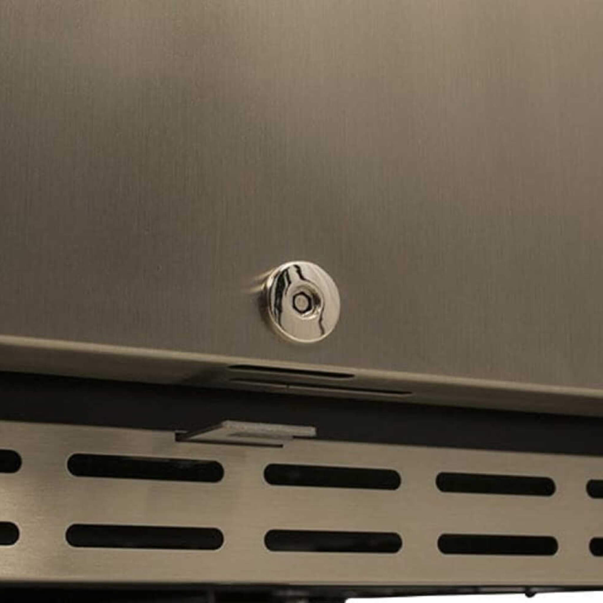 Edgestar 24-inch outdoor kegerator with forced air refrigeration, showcasing sleek stainless steel design and dual temperature zones.