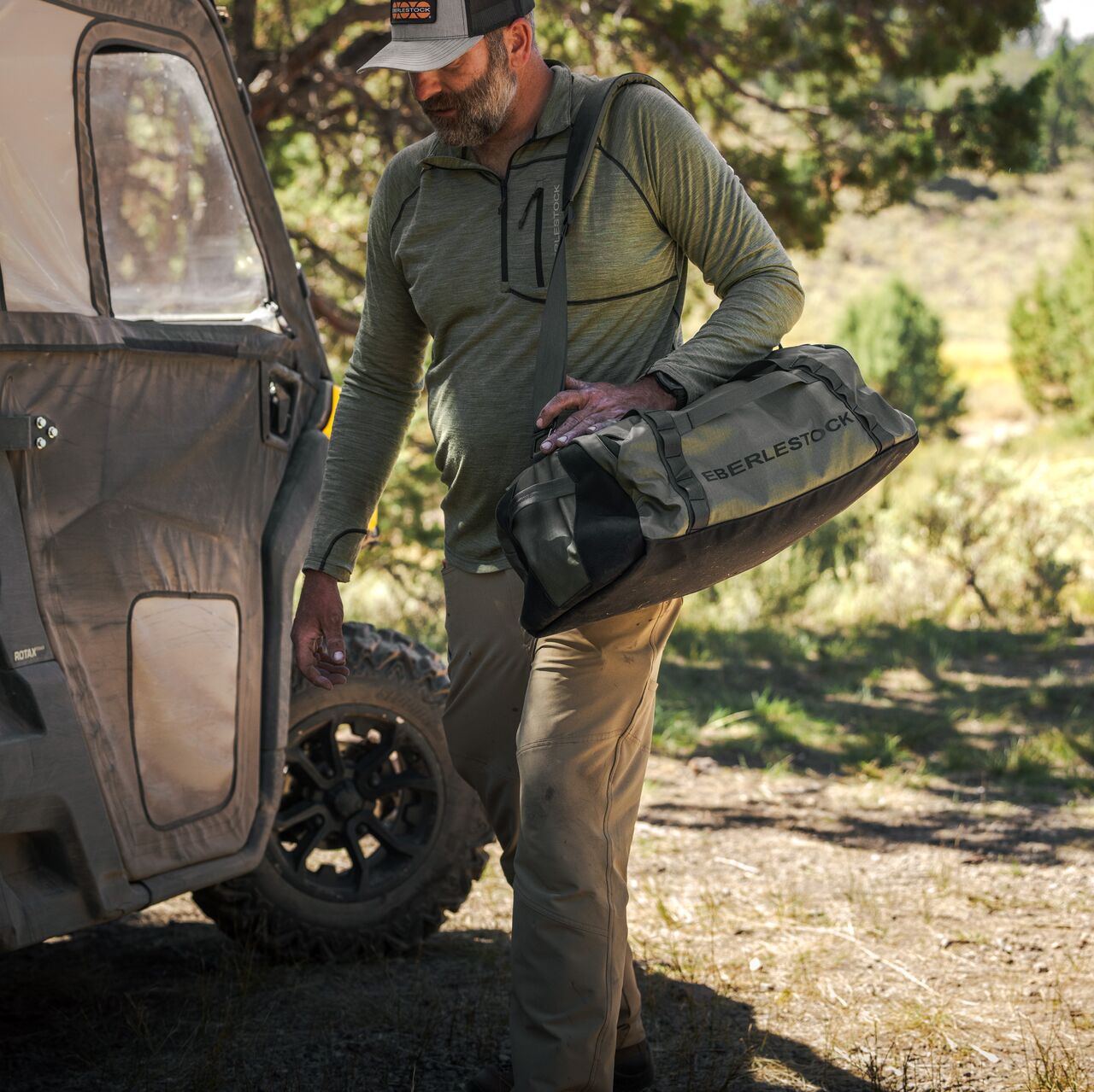 Eberlestock Hyllus Duffel - Ultra-Durable & Water Resistant w/ Internal & External Pockets - OVERLANDERS Outfitter