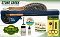 Stone Creek Outfitters Trout Stalker Fly Fishing Starter Kit with rod, reel, and accessories for beginner anglers.
