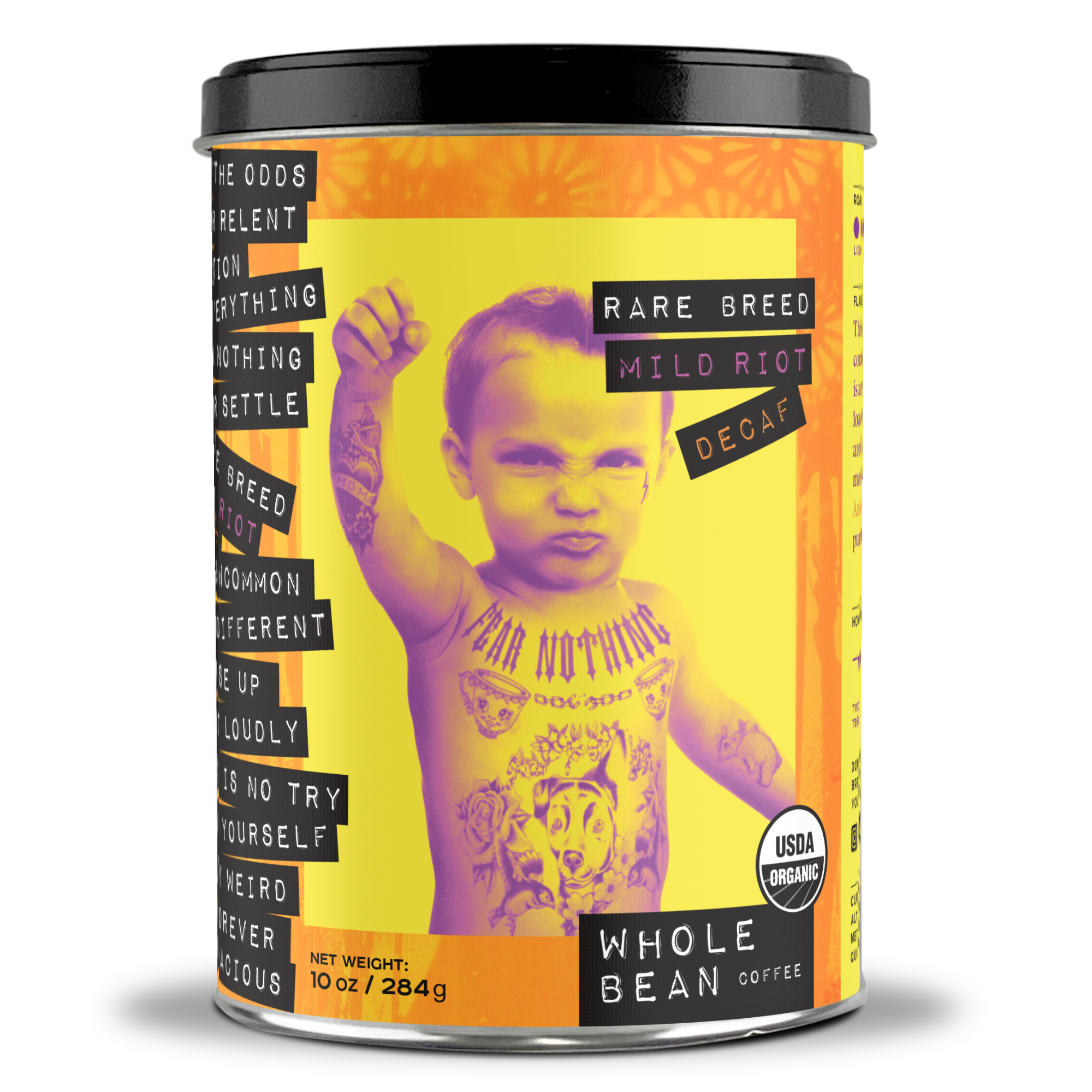 Decaf Whole Bean Coffee, Mild Riot Hazelnut, 10oz - OVERLANDERS Outfitter