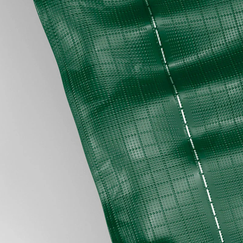 ZEITBIKE BikeParka cargo bicycle cover in forest green with elastic sides, designed to protect bikes from weather.