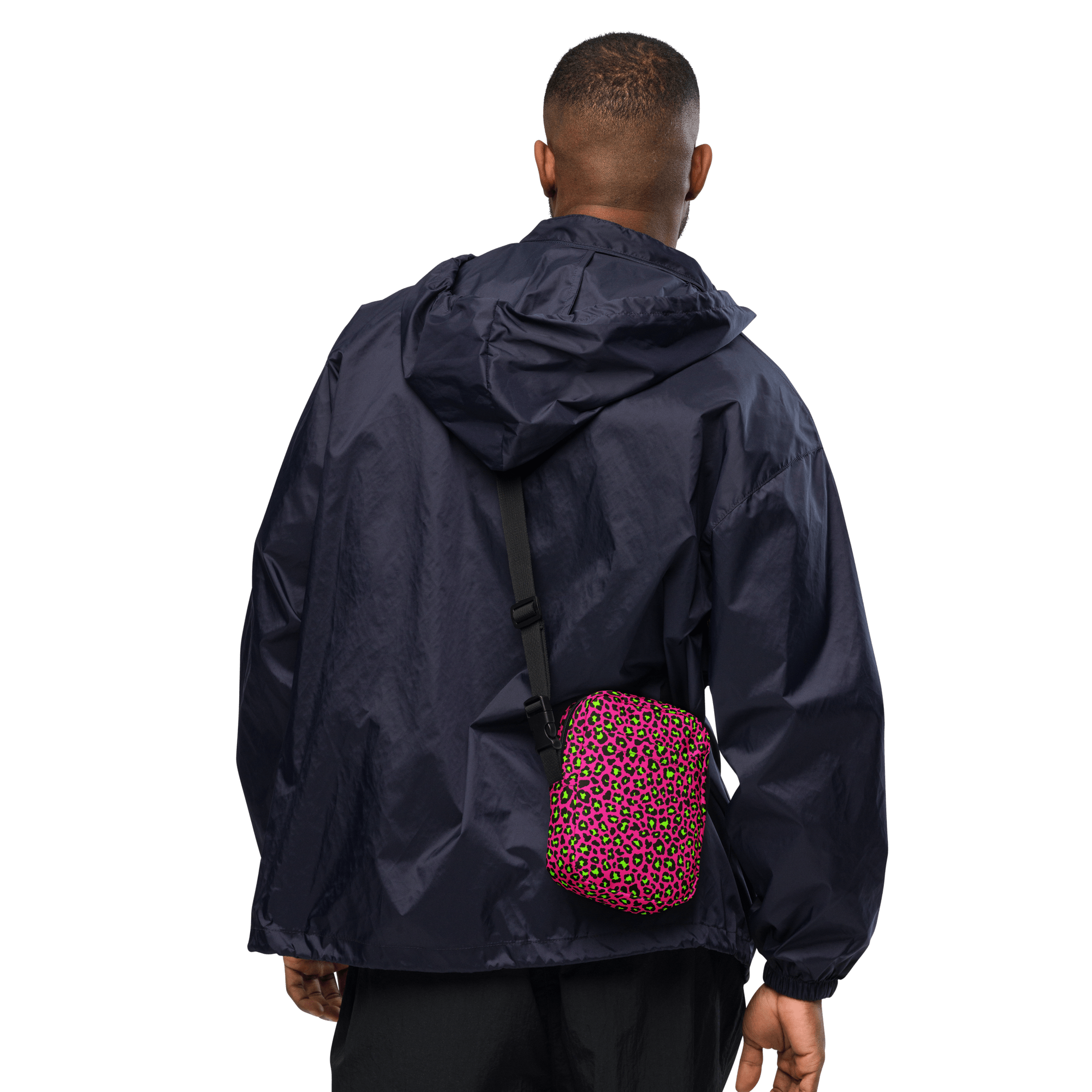 Electric Leopard Crossbody Bag