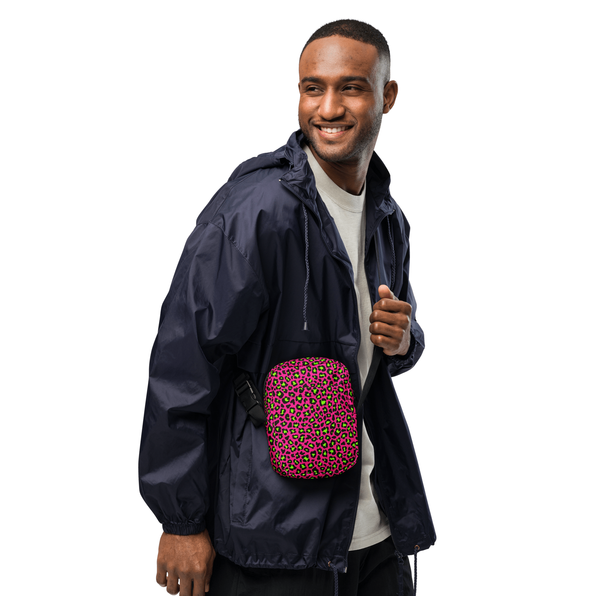 Electric Leopard Crossbody Bag