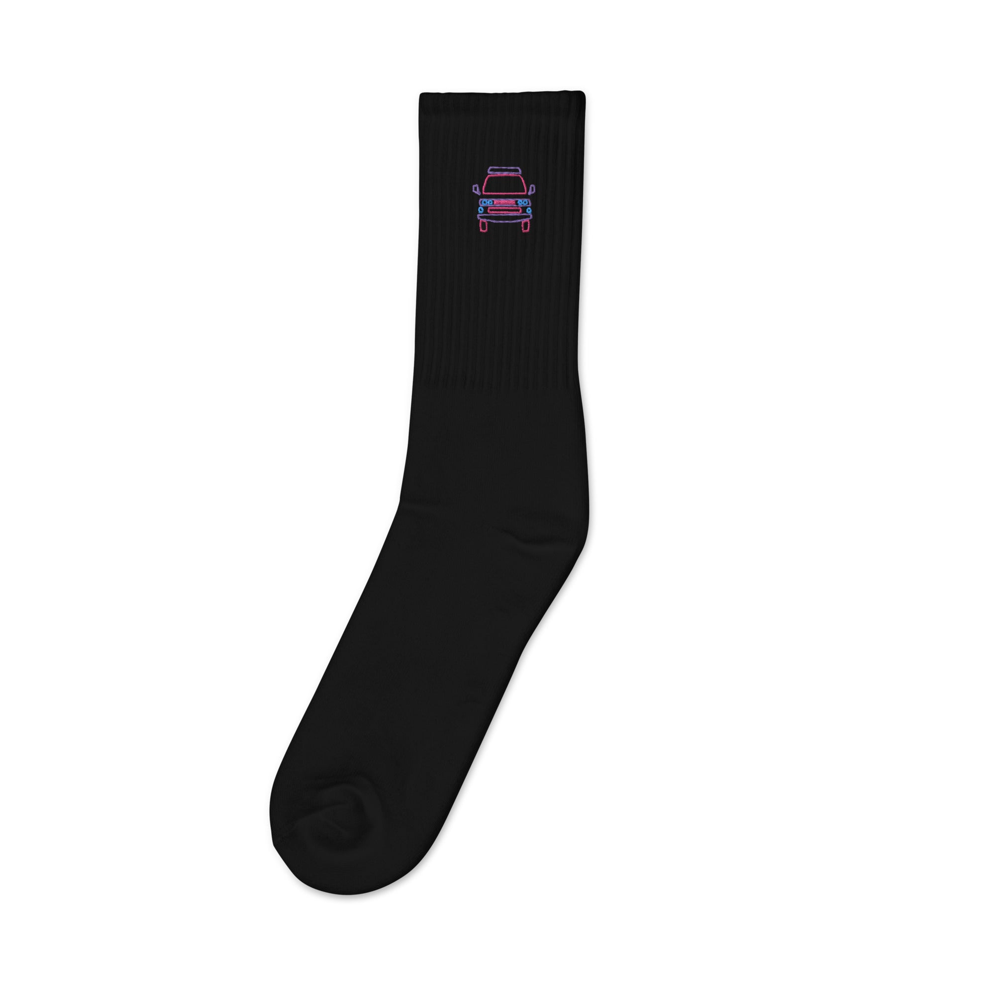 Friendly Face Embroidered Socks - OVERLANDERS Outfitter