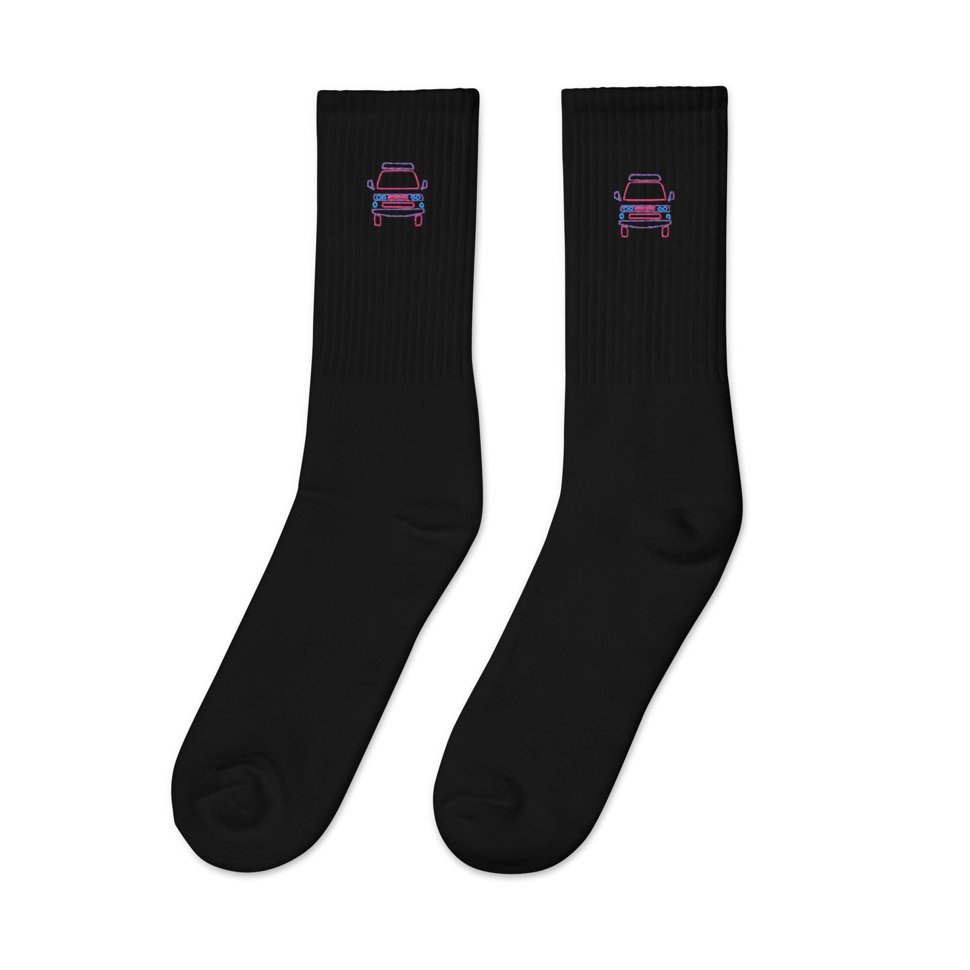 Friendly Face Embroidered Socks - OVERLANDERS Outfitter