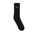 Go Outside Van & Moon Embroidered Socks - OVERLANDERS Outfitter
