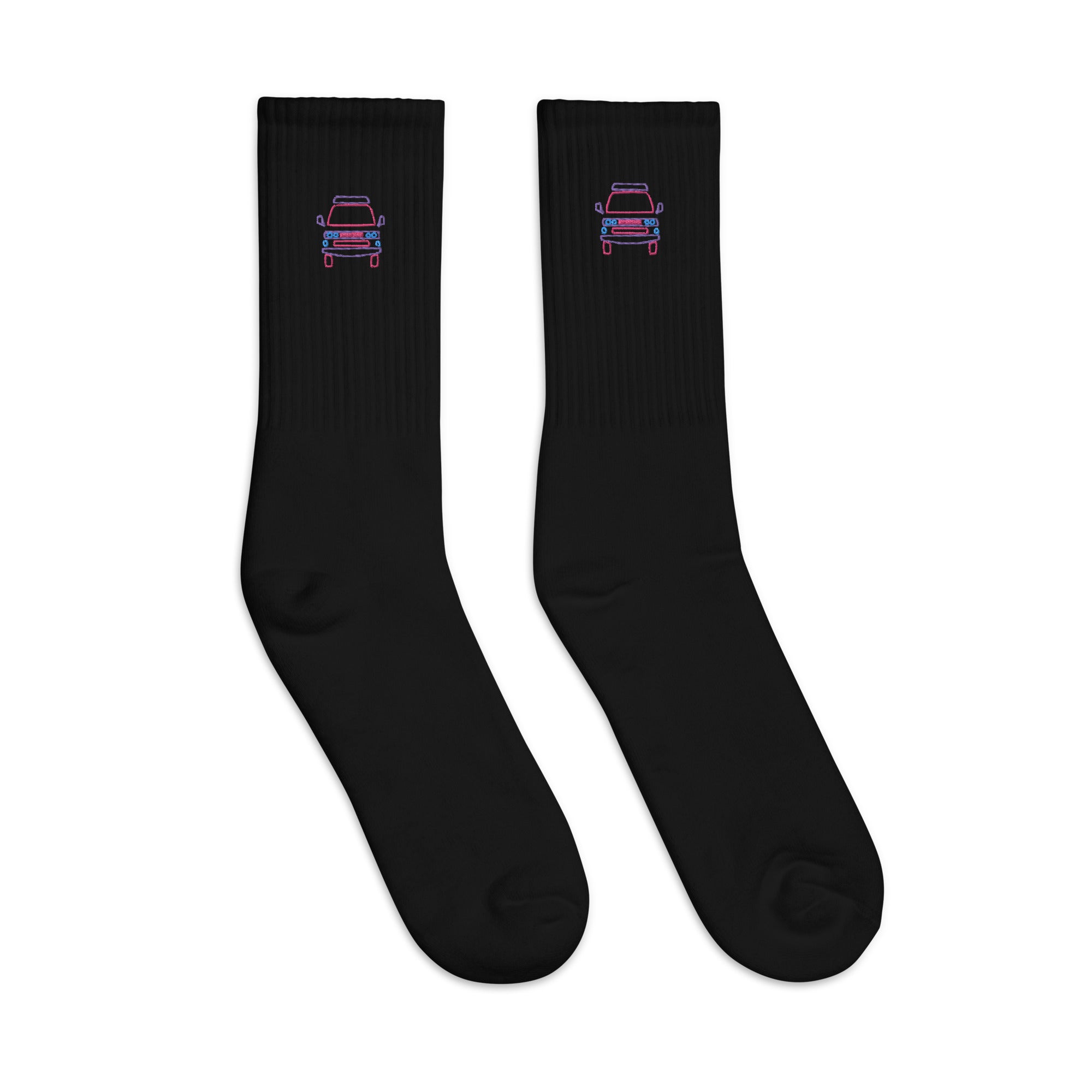Friendly Face Embroidered Socks - OVERLANDERS Outfitter