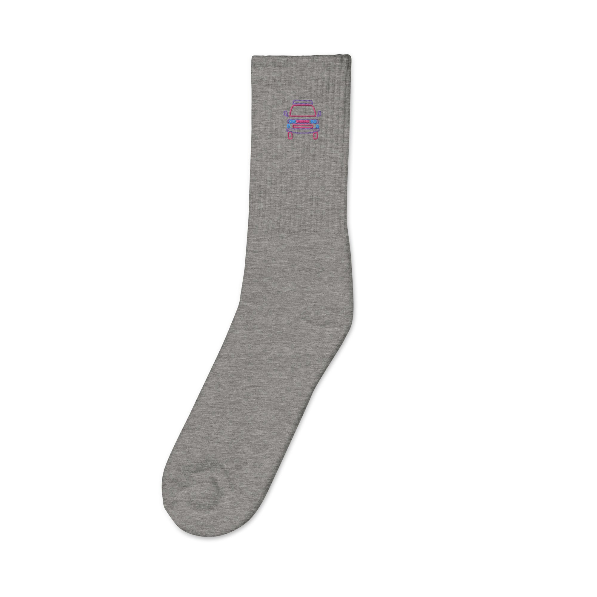 Friendly Face Embroidered Socks - OVERLANDERS Outfitter