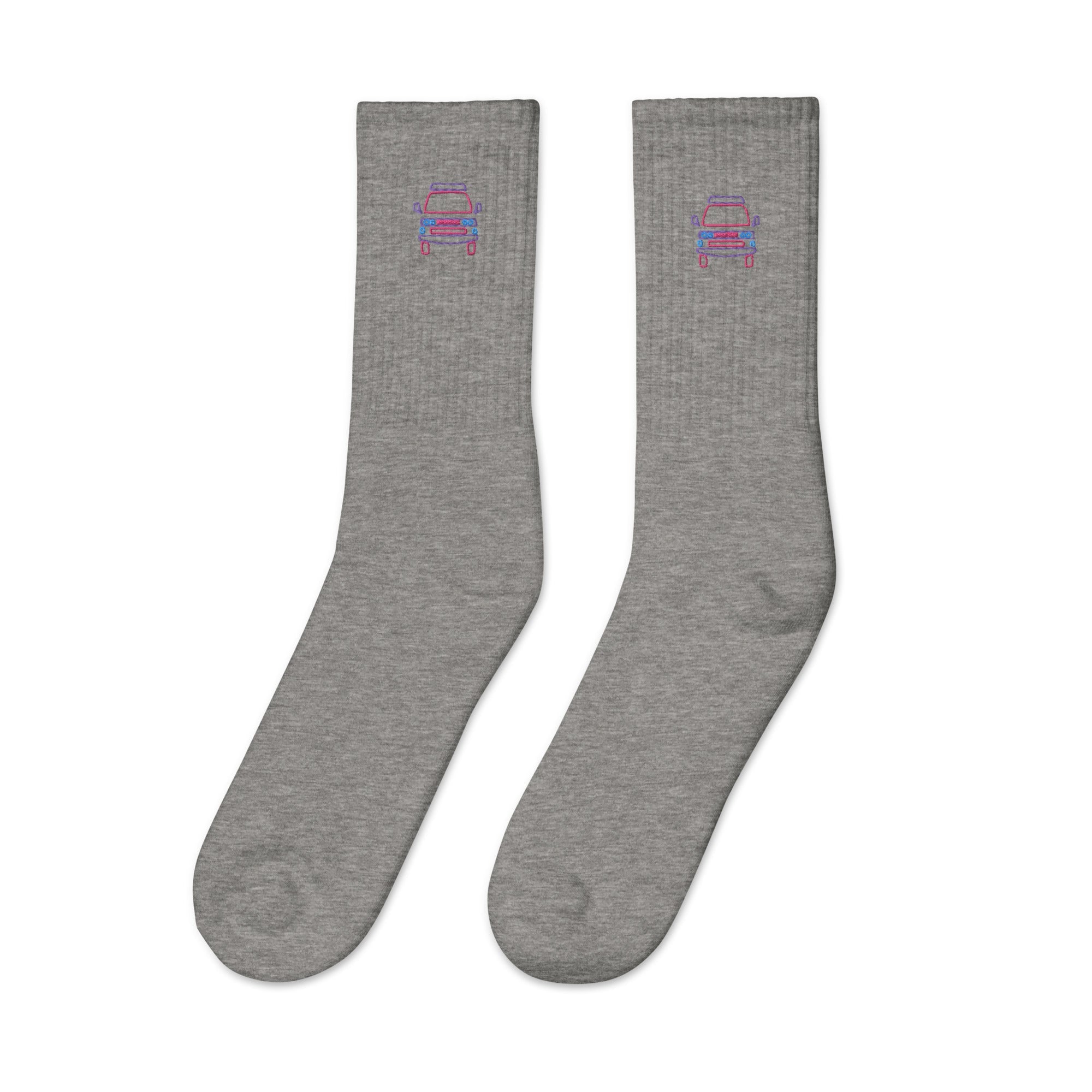 Friendly Face Embroidered Socks - OVERLANDERS Outfitter