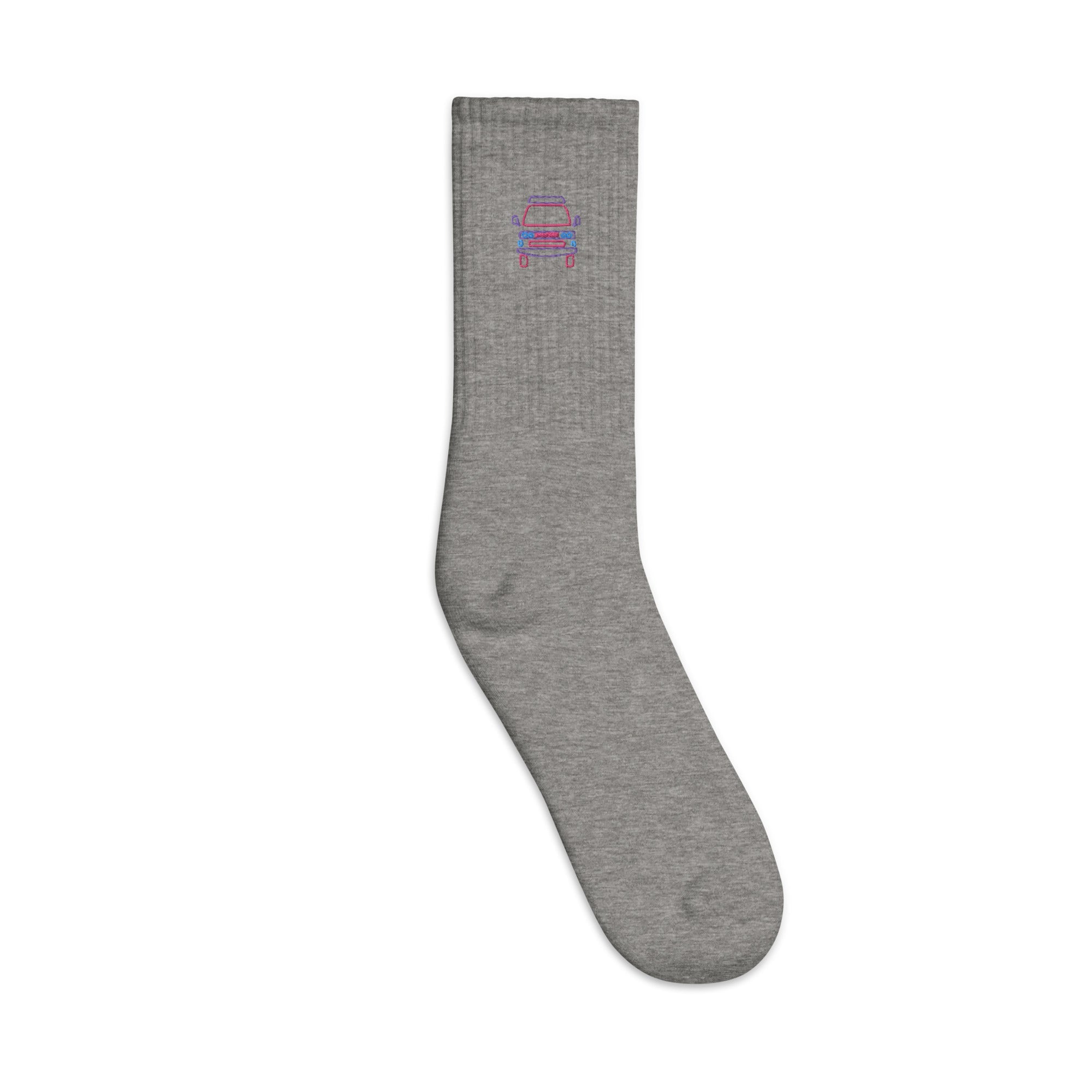 Friendly Face Embroidered Socks - OVERLANDERS Outfitter