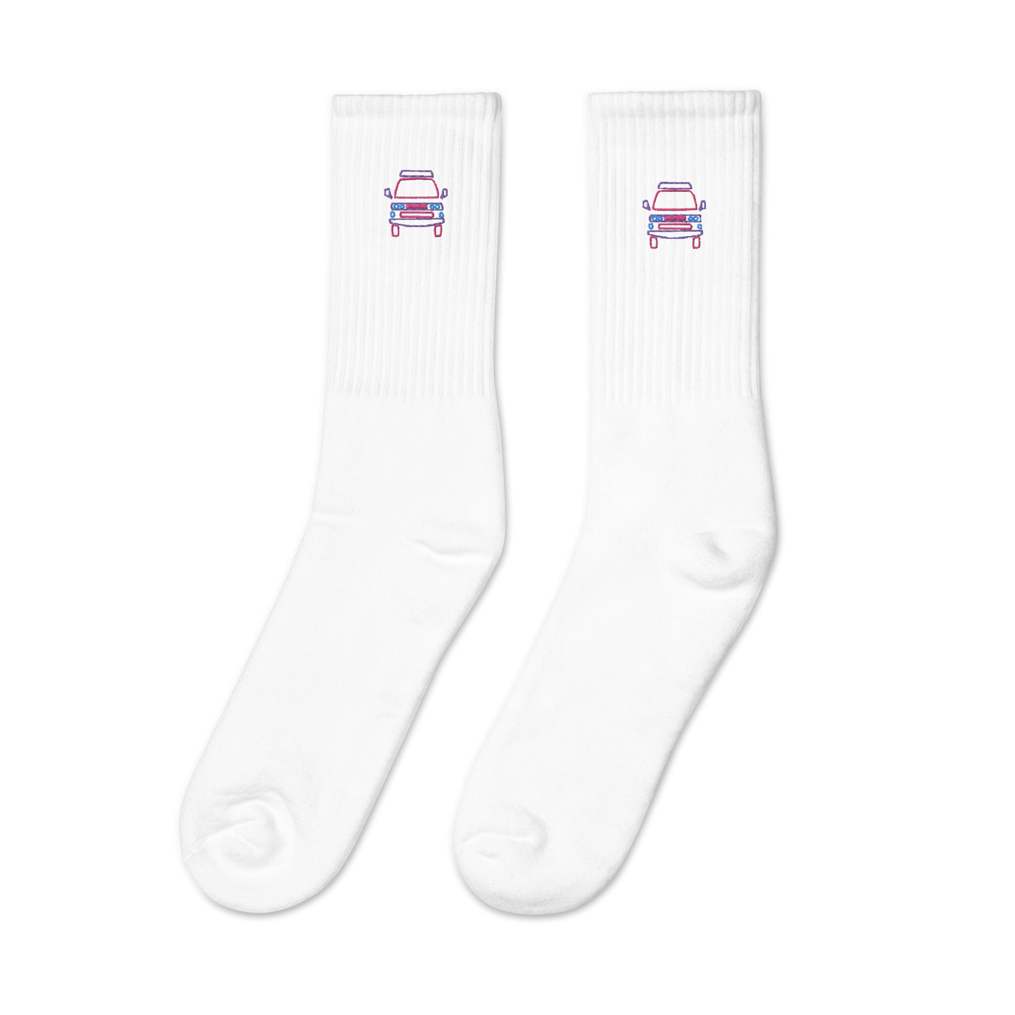 Friendly Face Embroidered Socks - OVERLANDERS Outfitter