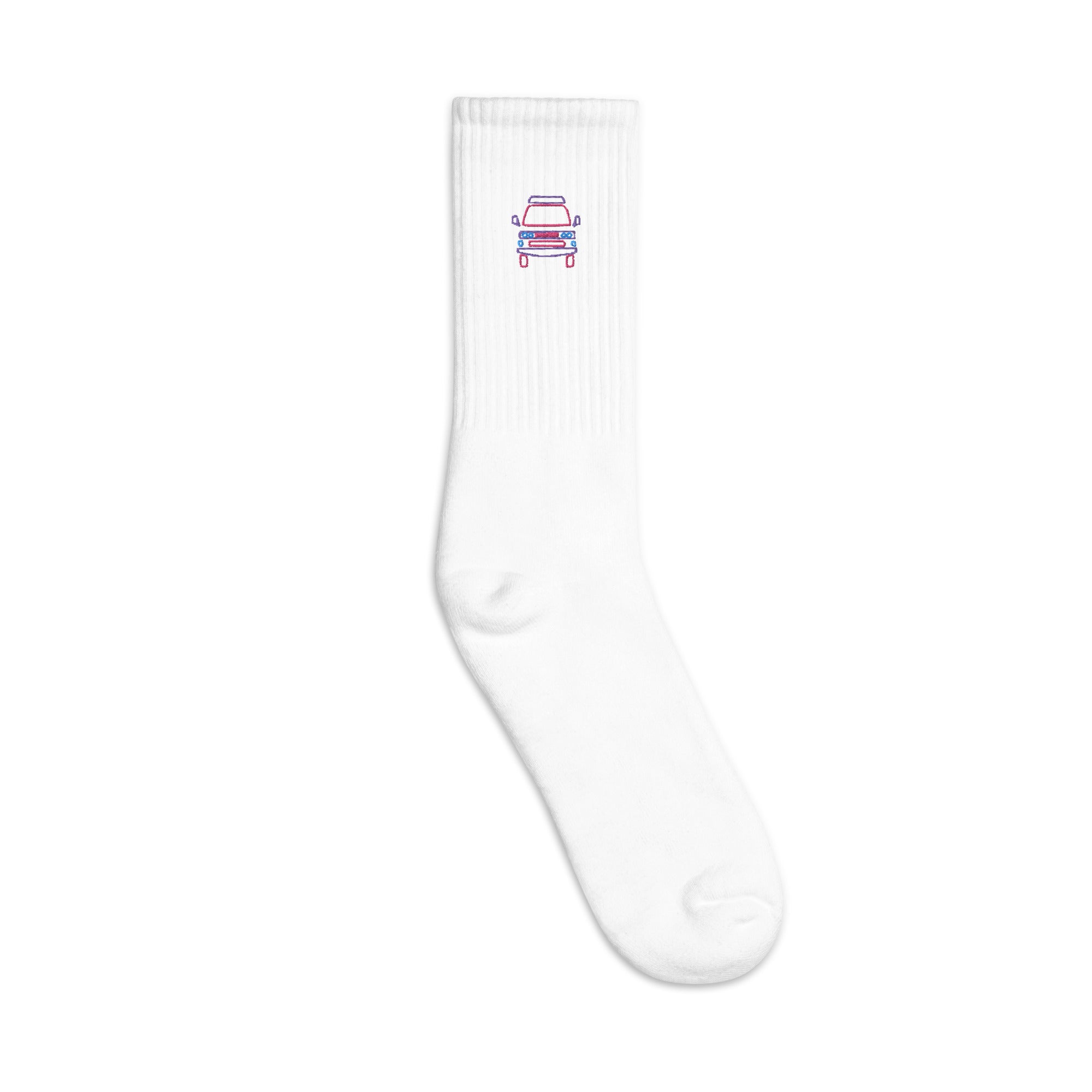 Friendly Face Embroidered Socks - OVERLANDERS Outfitter