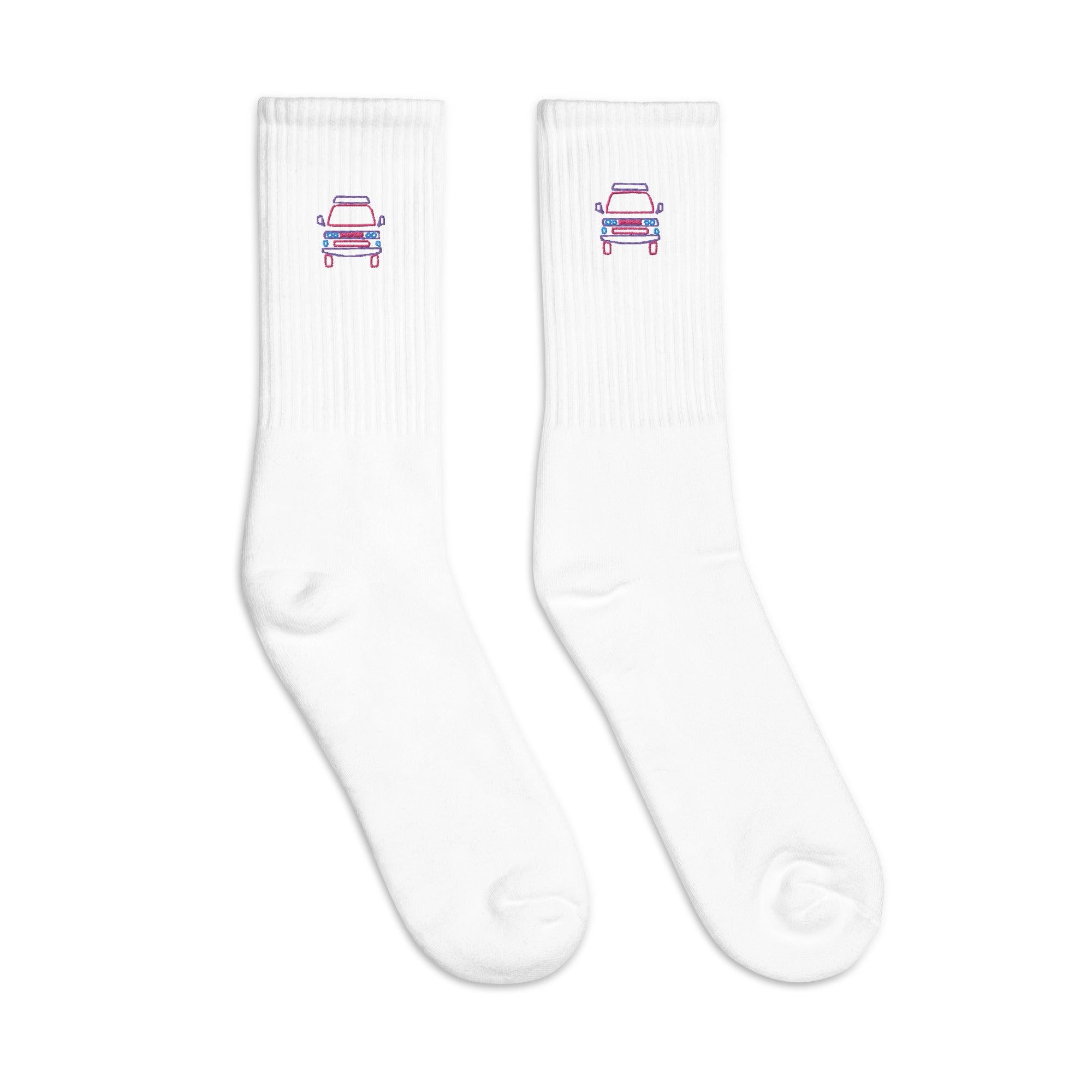 Friendly Face Embroidered Socks - OVERLANDERS Outfitter
