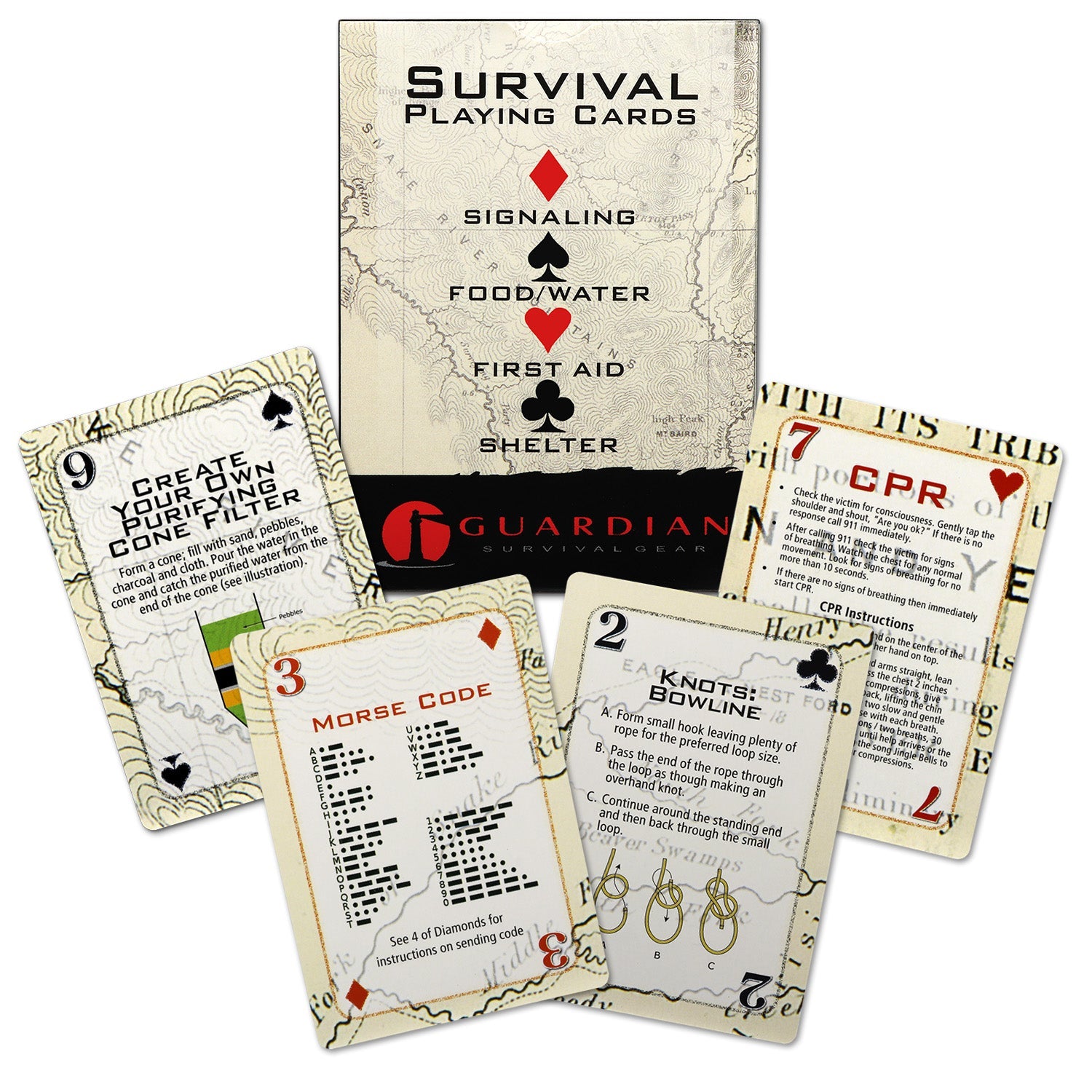 Quake Kits Survival Playing Cards | Essential Skills on Every Card - We The Collective