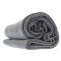 Grey Disaster Relief Wool Blanket 60” x 80” for shelter and warmth during emergencies.