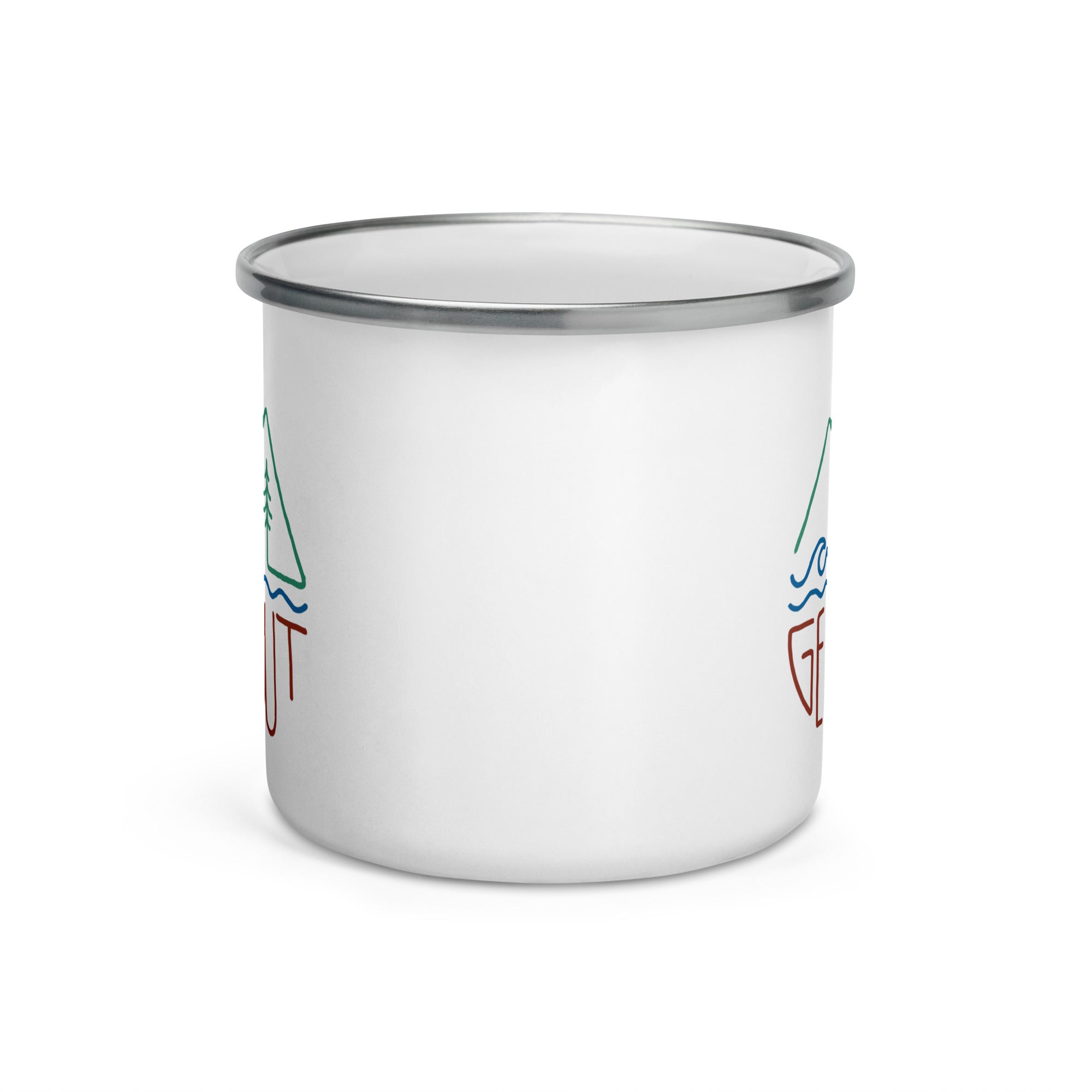 Get Out Enamel Mug - OVERLANDERS Outfitter